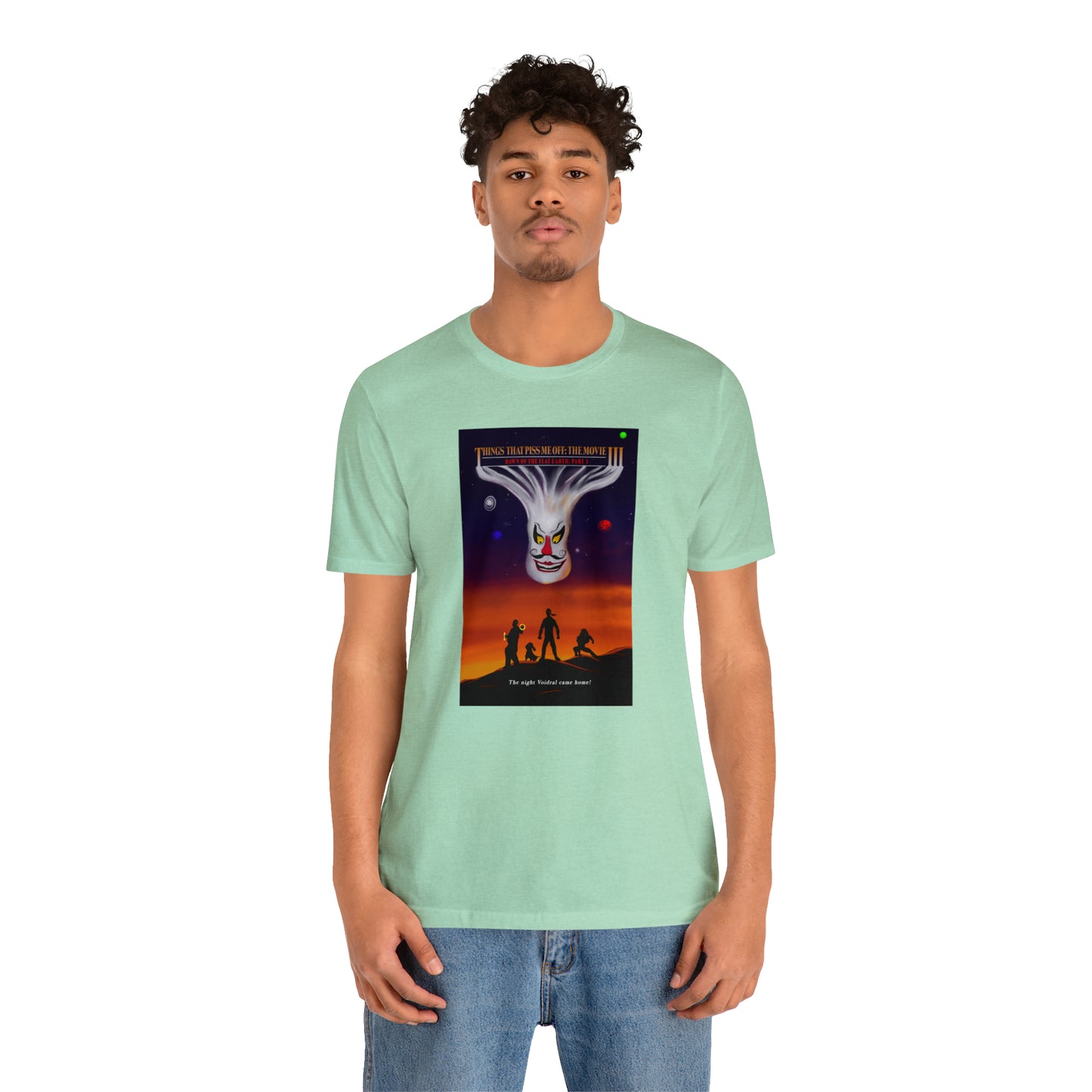 Dawn Of The Flat Earth: Part I Unisex Jersey Short Sleeve Tee