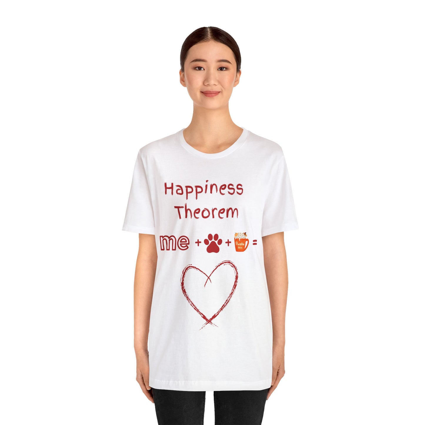 Happiness Theorem Unisex Jersey Short Sleeve Tee