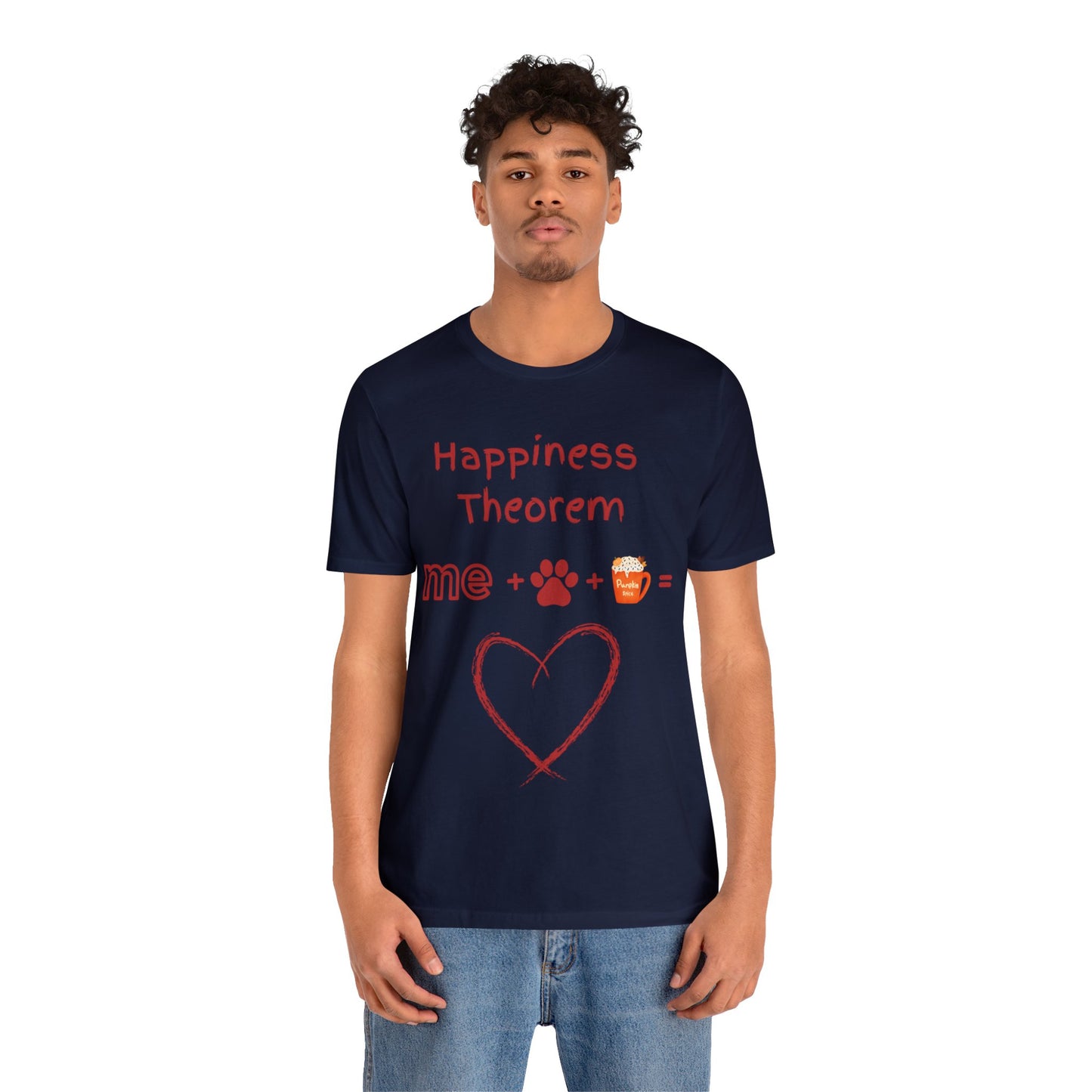 Happiness Theorem Unisex Jersey Short Sleeve Tee