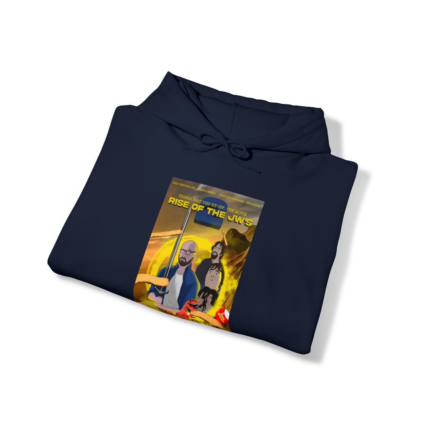 Rise Of The JW's Unisex Heavy Blend™ Hooded Sweatshirt