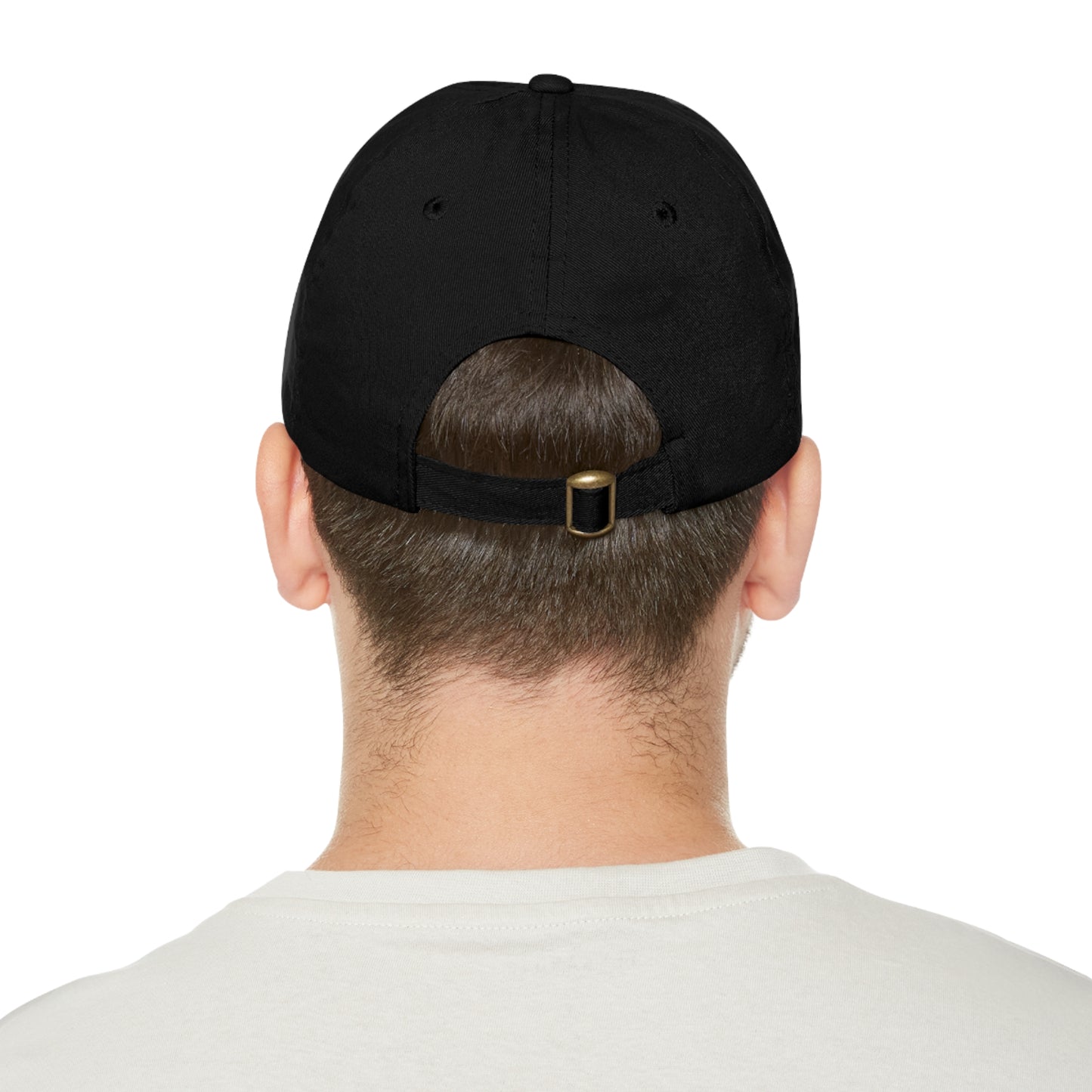 Baby Girl Fist Bumpin’ Since 2023 Hat with Leather Patch (Rectangle)