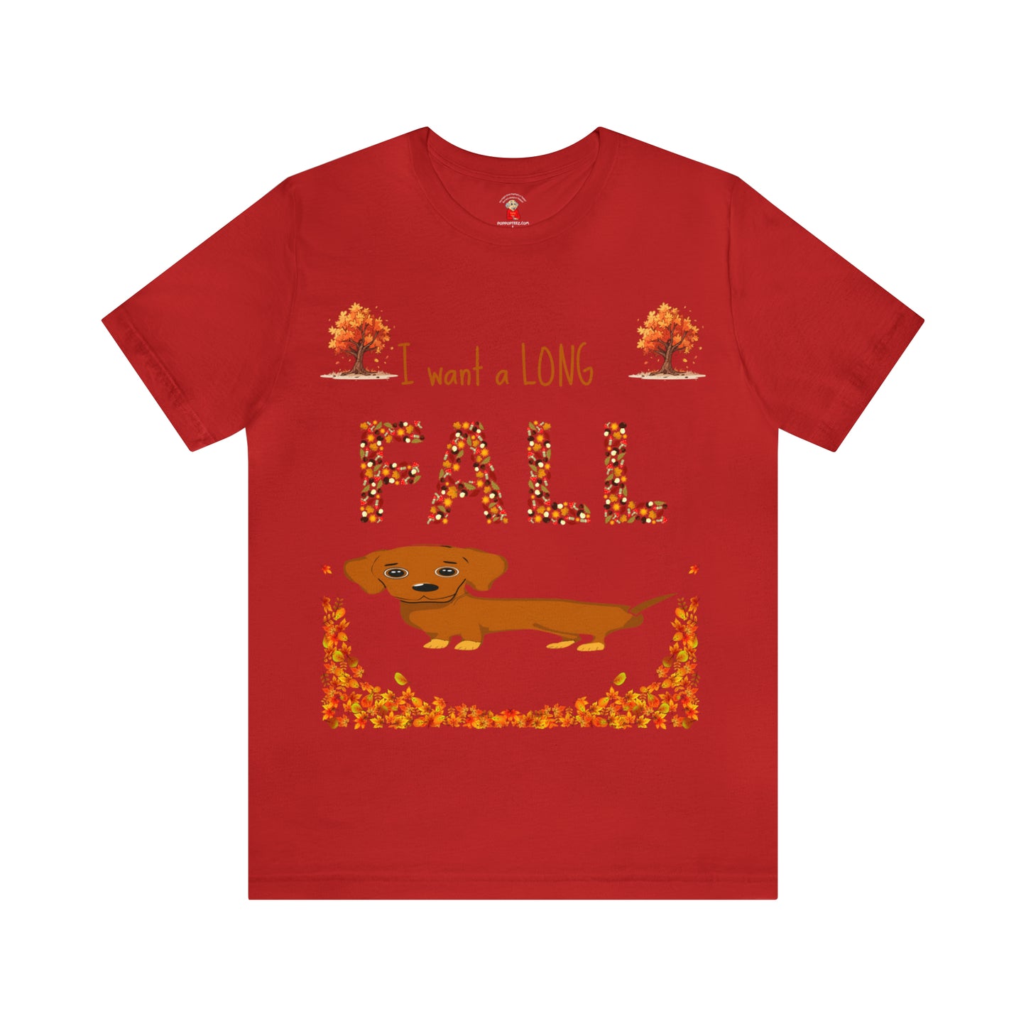 I Want A Long Fall Unisex Jersey Short Sleeve Tee