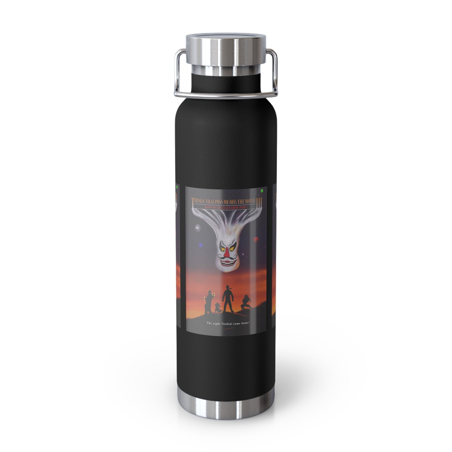 Dawn Of The Flat Earth: Part I Copper Vacuum Insulated Bottle, 22oz