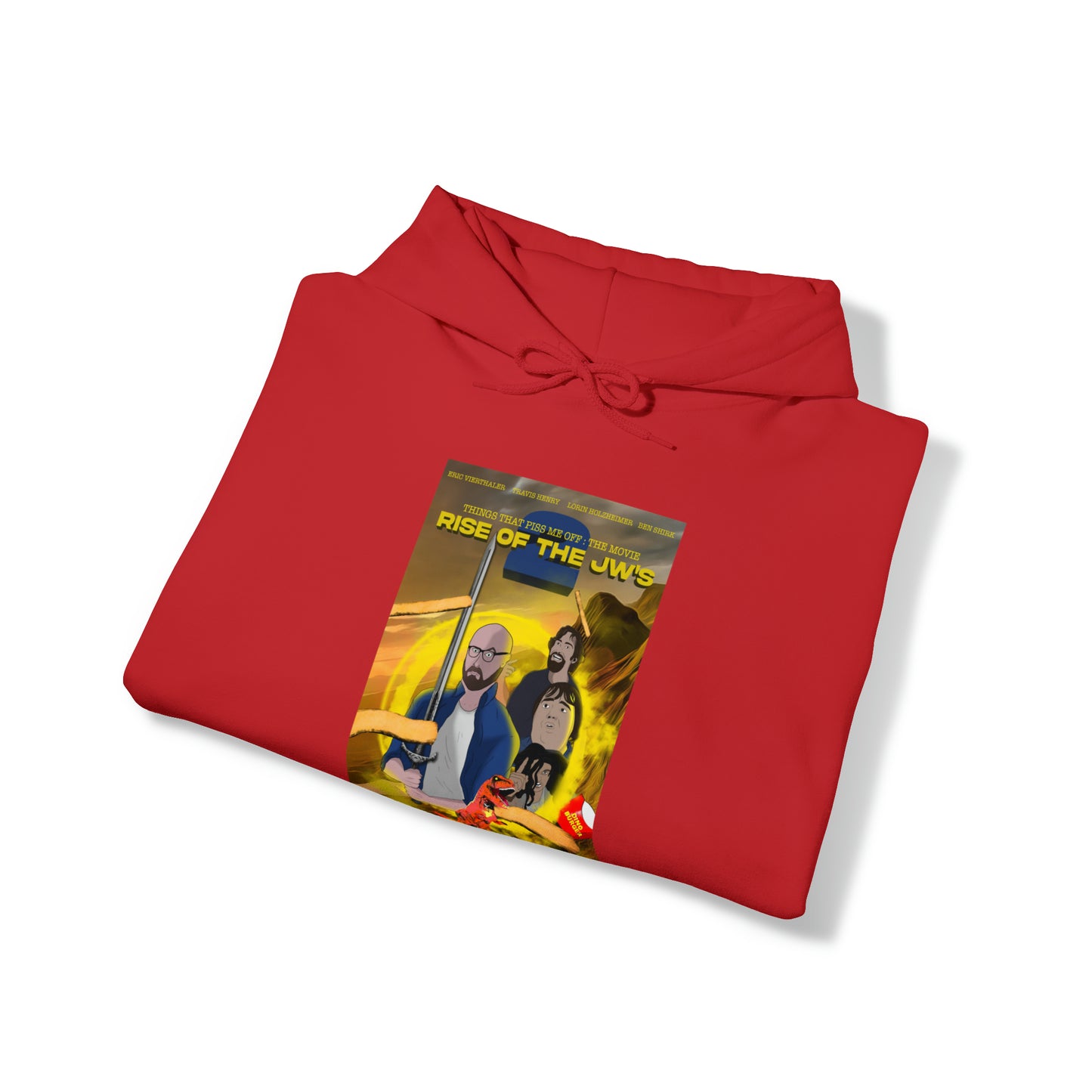 Rise Of The JW's Unisex Heavy Blend™ Hooded Sweatshirt