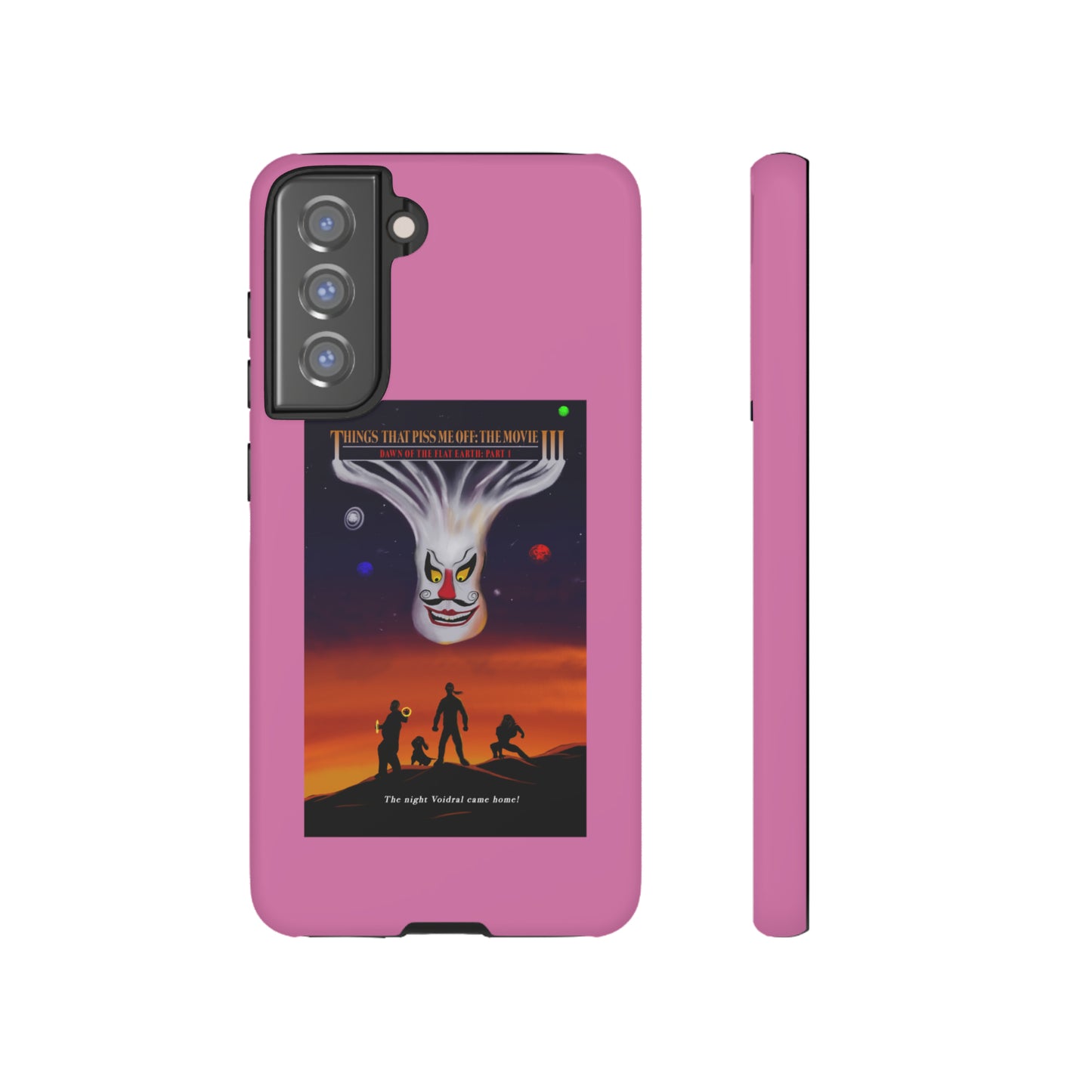 Dawn Of The Flat Earth: Part I Tough Phone Case (light pink)