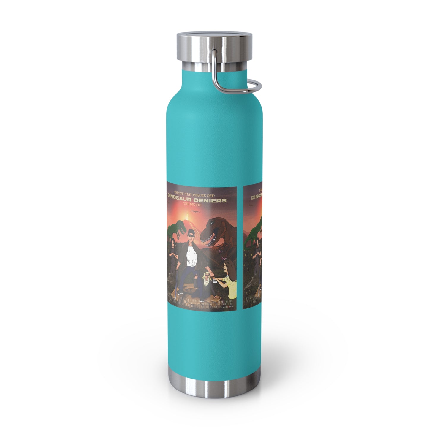 Dinosaur Deniers: The Movie Copper Vacuum Insulated Bottle, 22oz