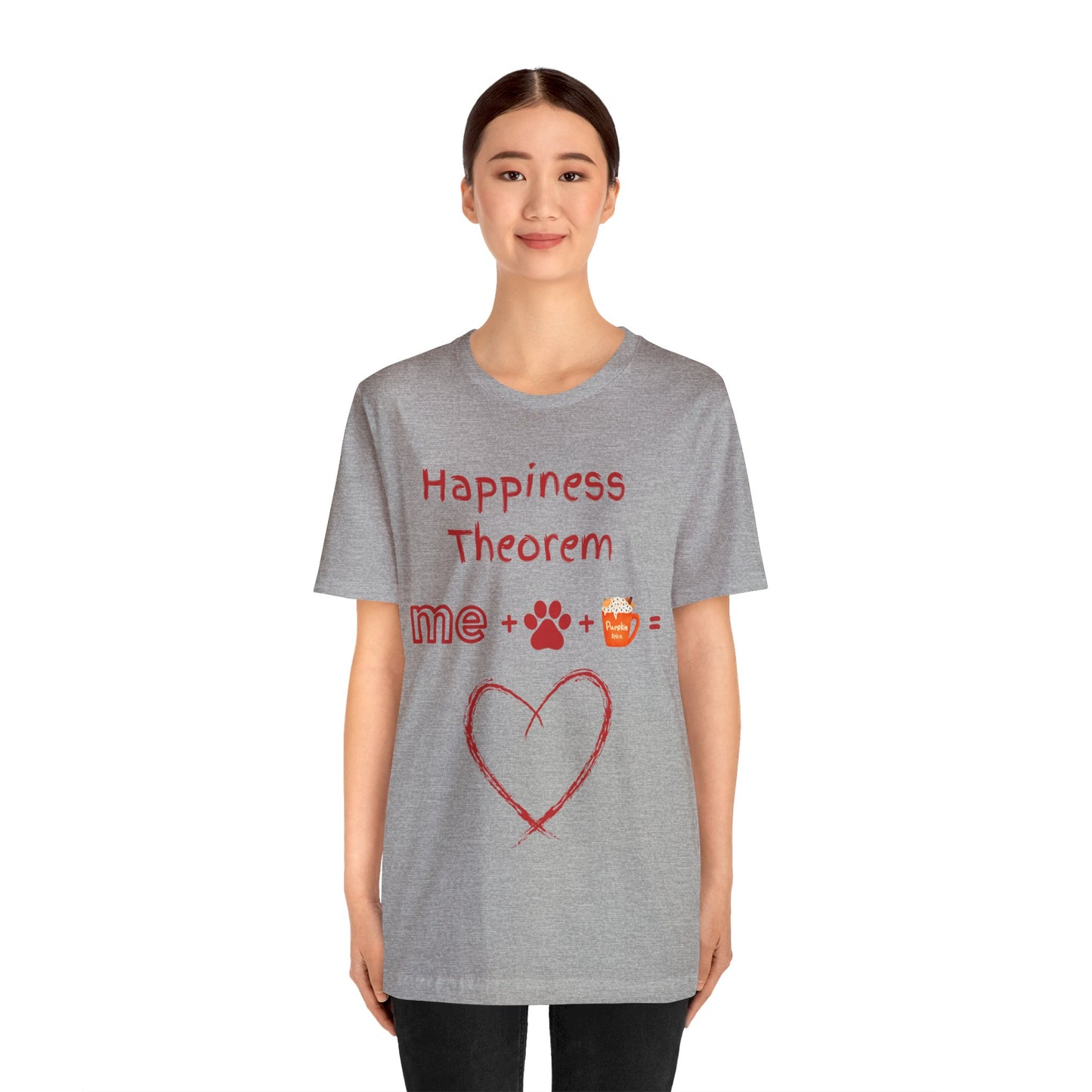 Happiness Theorem Unisex Jersey Short Sleeve Tee