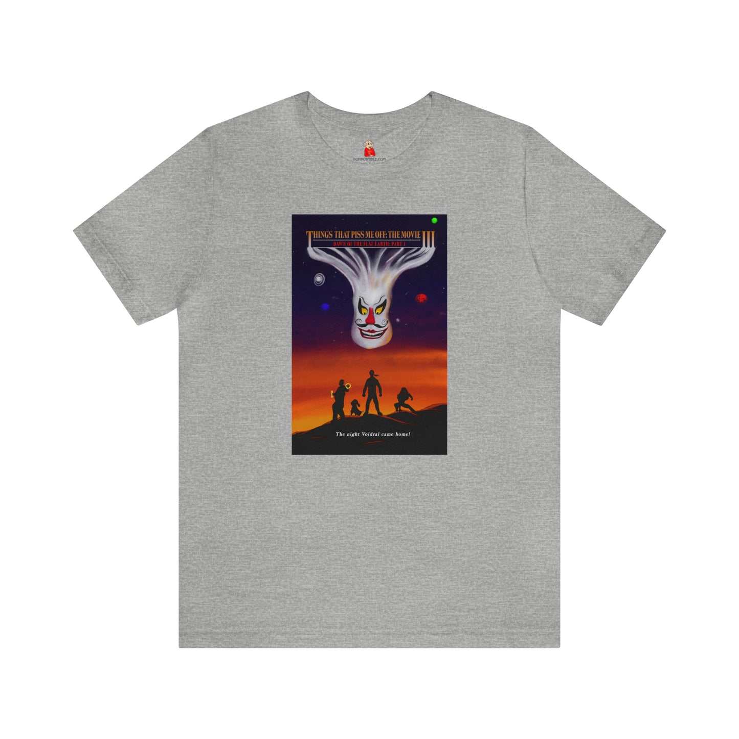 Dawn Of The Flat Earth: Part I Unisex Jersey Short Sleeve Tee