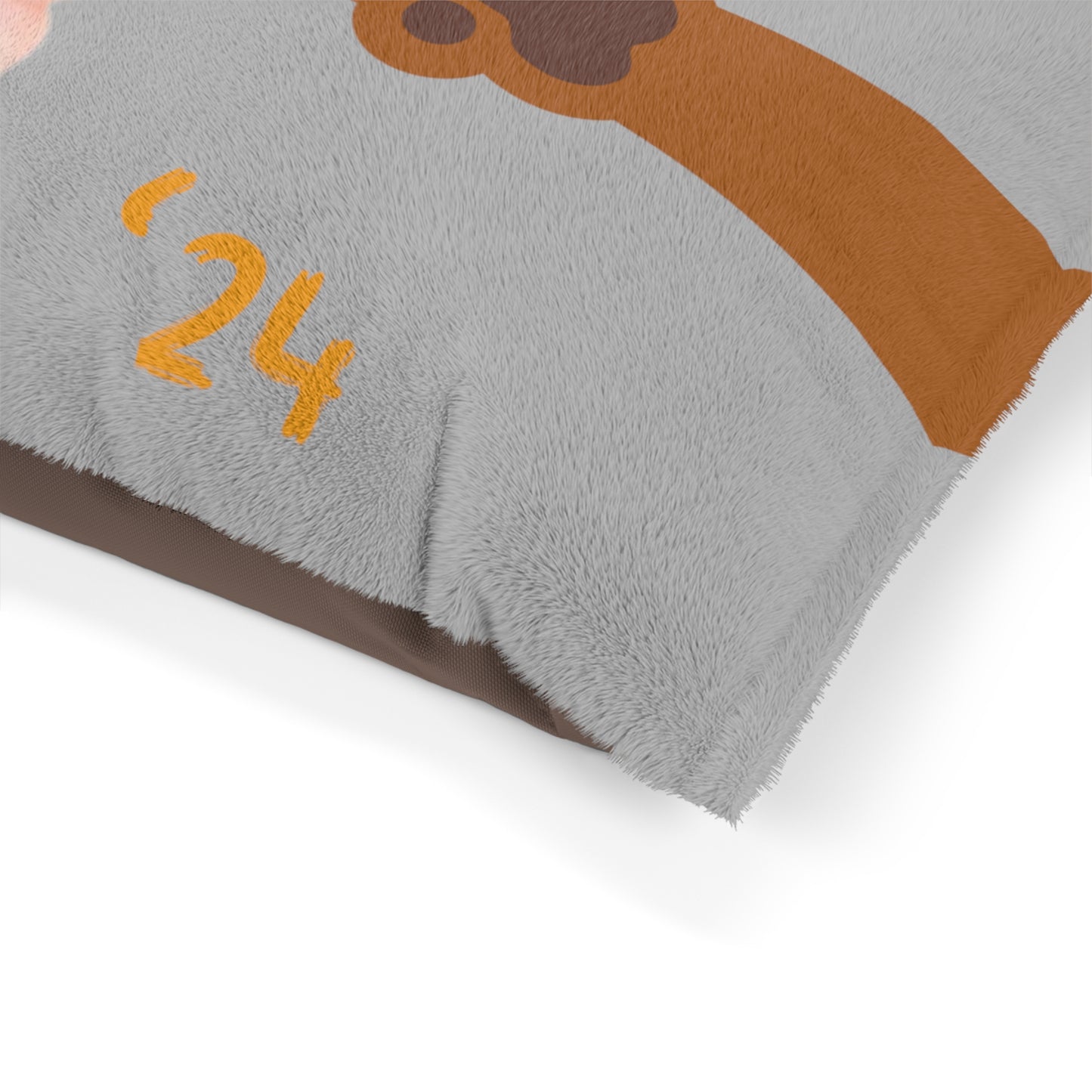 Blenheim Brown Paw Fist Bumpin’ Since ‘24 Light Grey Pet Bed