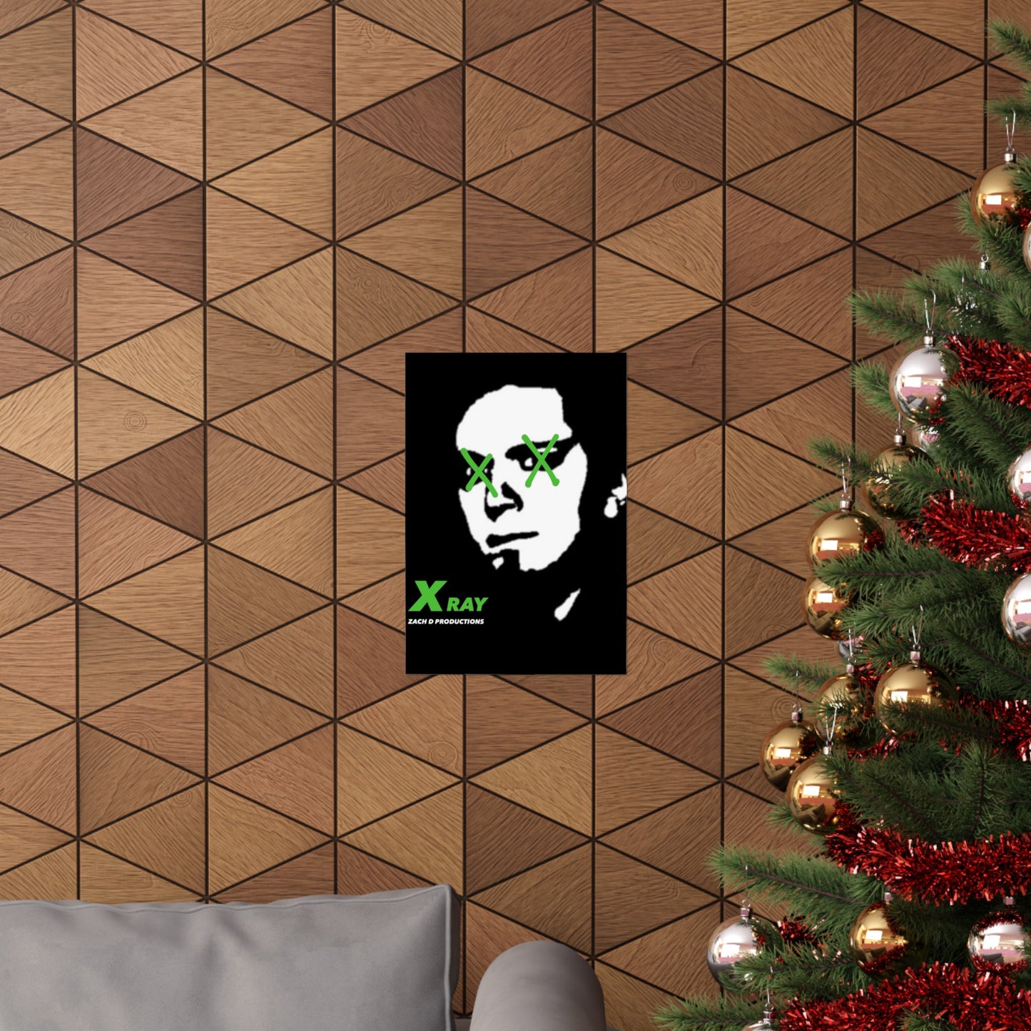 X-RAY Matte Vertical Posters