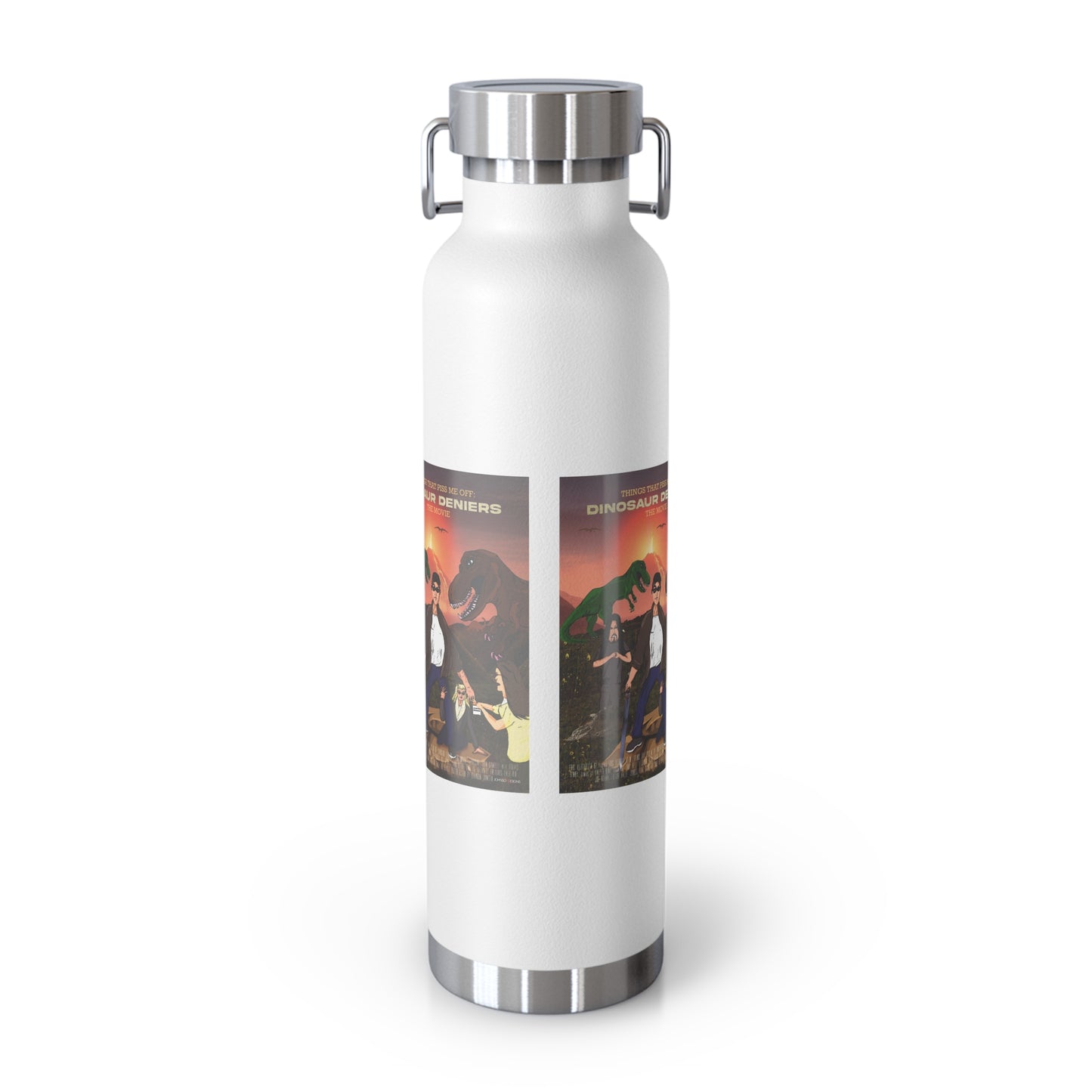 Dinosaur Deniers: The Movie Copper Vacuum Insulated Bottle, 22oz