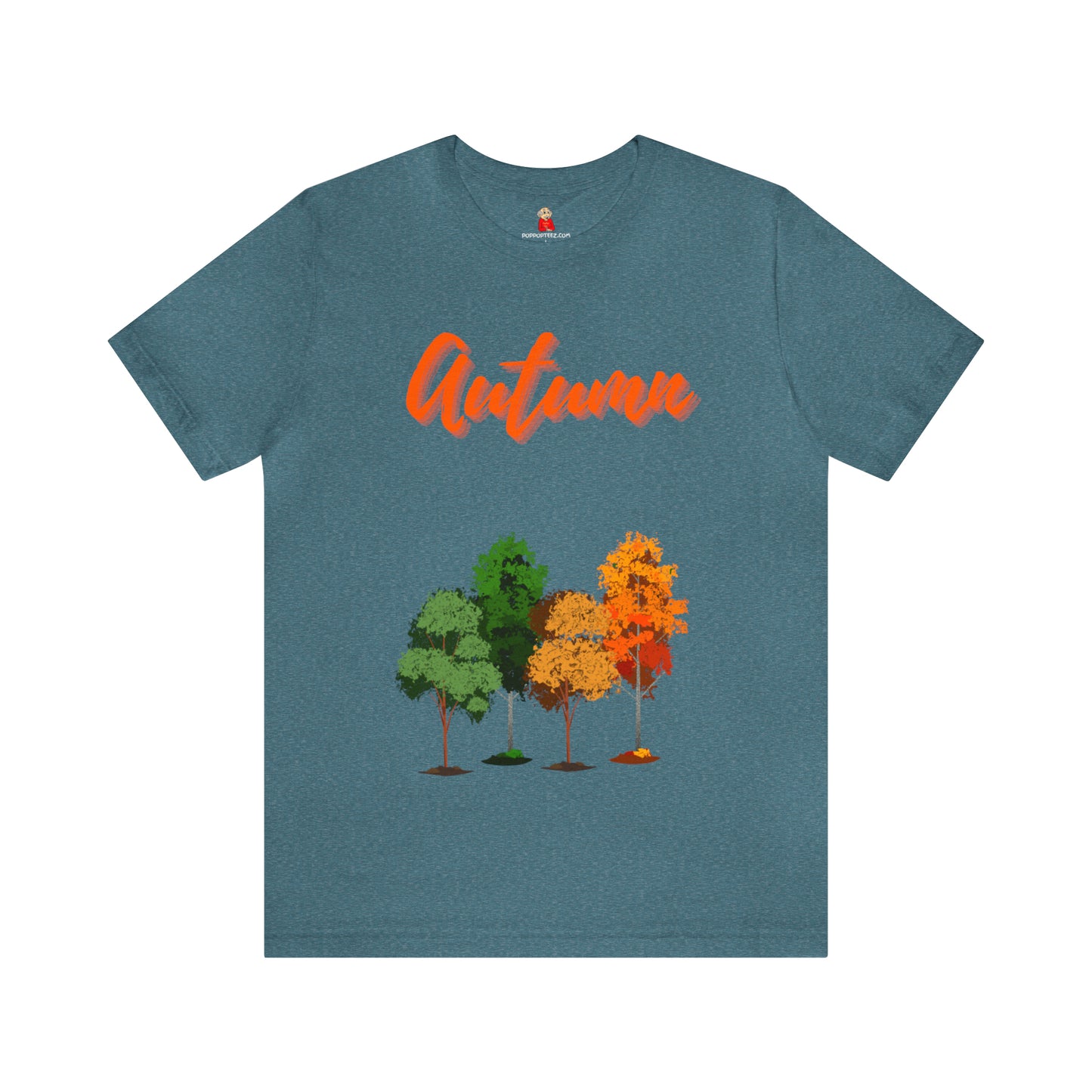 Autumn Trees Unisex Jersey Short Sleeve Tee