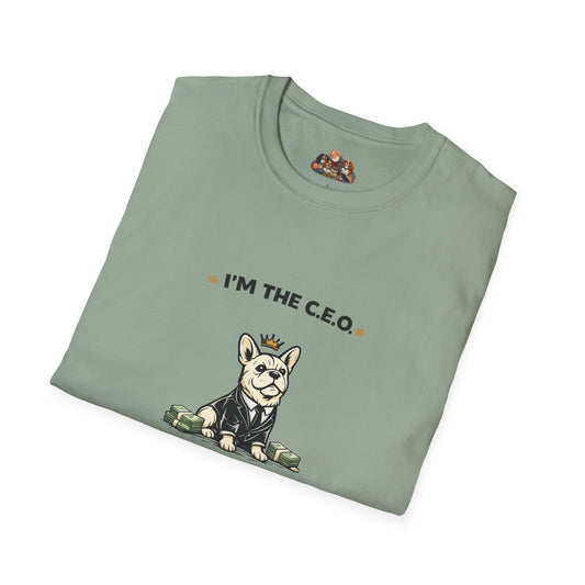I'm The C.E.O. — Soft-Color Minimalist Family Collection For Adult Dog Lovers