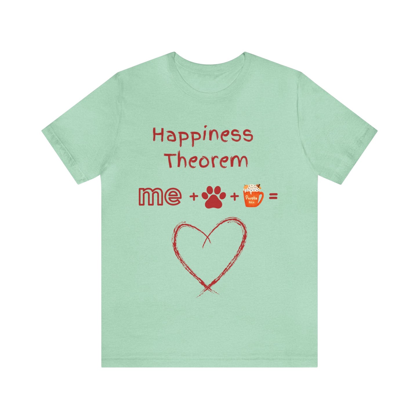 Happiness Theorem Unisex Jersey Short Sleeve Tee
