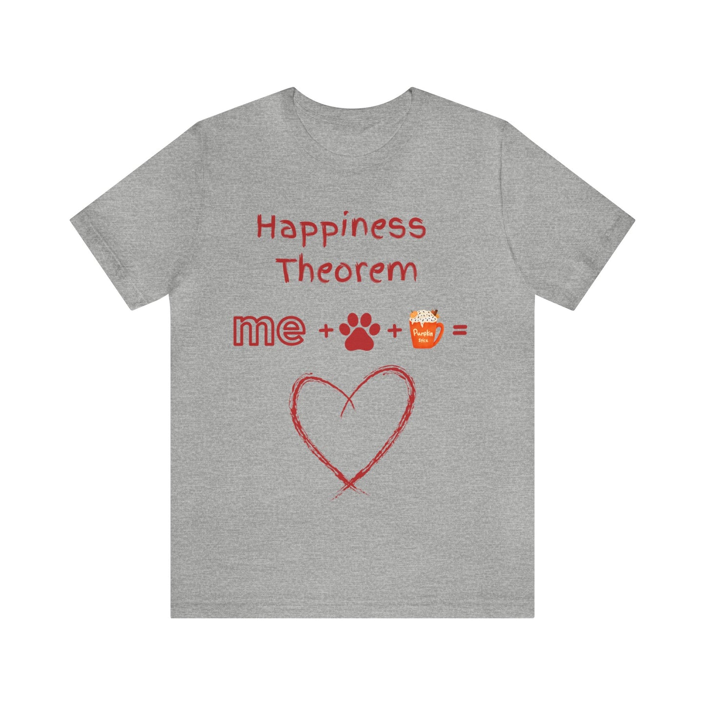 Happiness Theorem Unisex Jersey Short Sleeve Tee