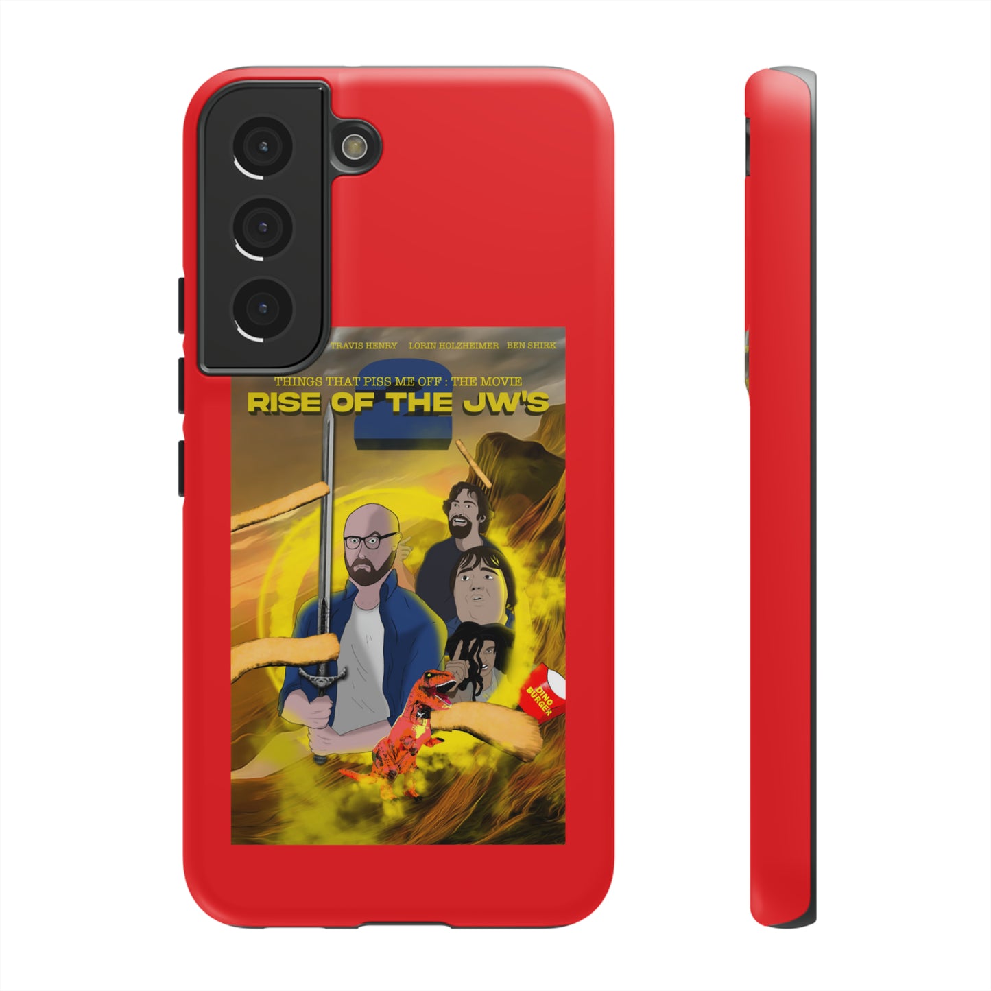 Rise Of The JW's Tough Phone Case (red)