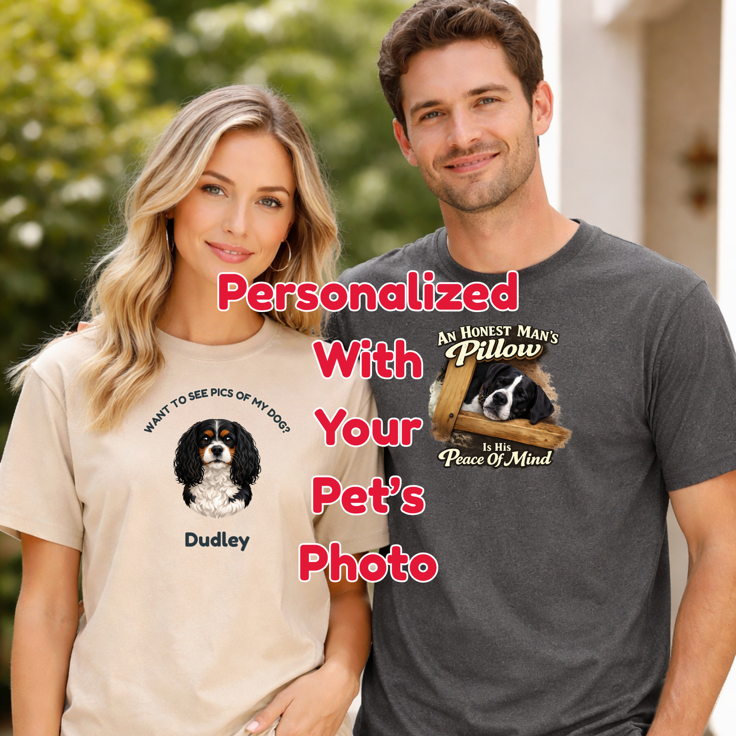 Personalized T-Shirts With Your Pet. Your Photo. Your Shirt™
