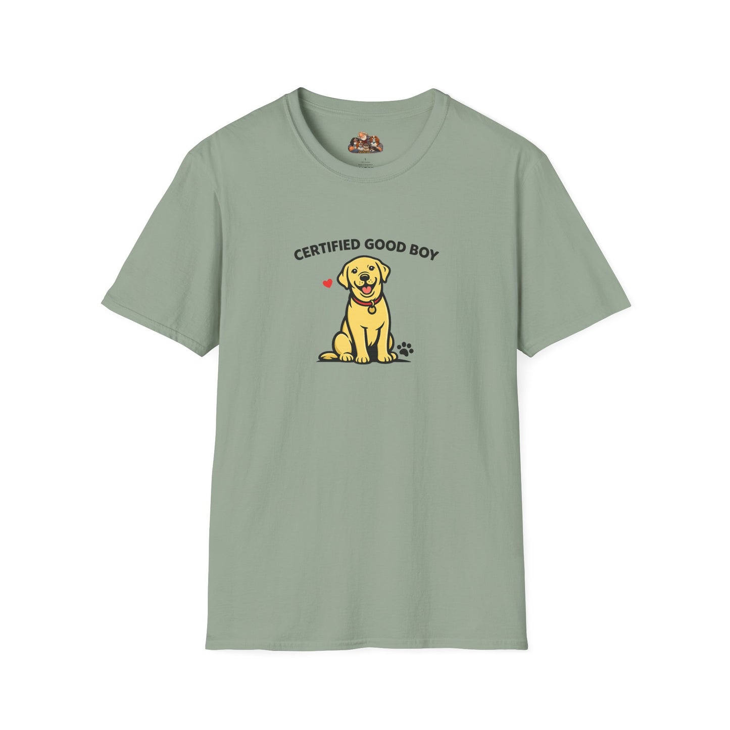 Certified Good Boy  —  Soft-Color Minimalist Family Collection For Adult Dog Lovers