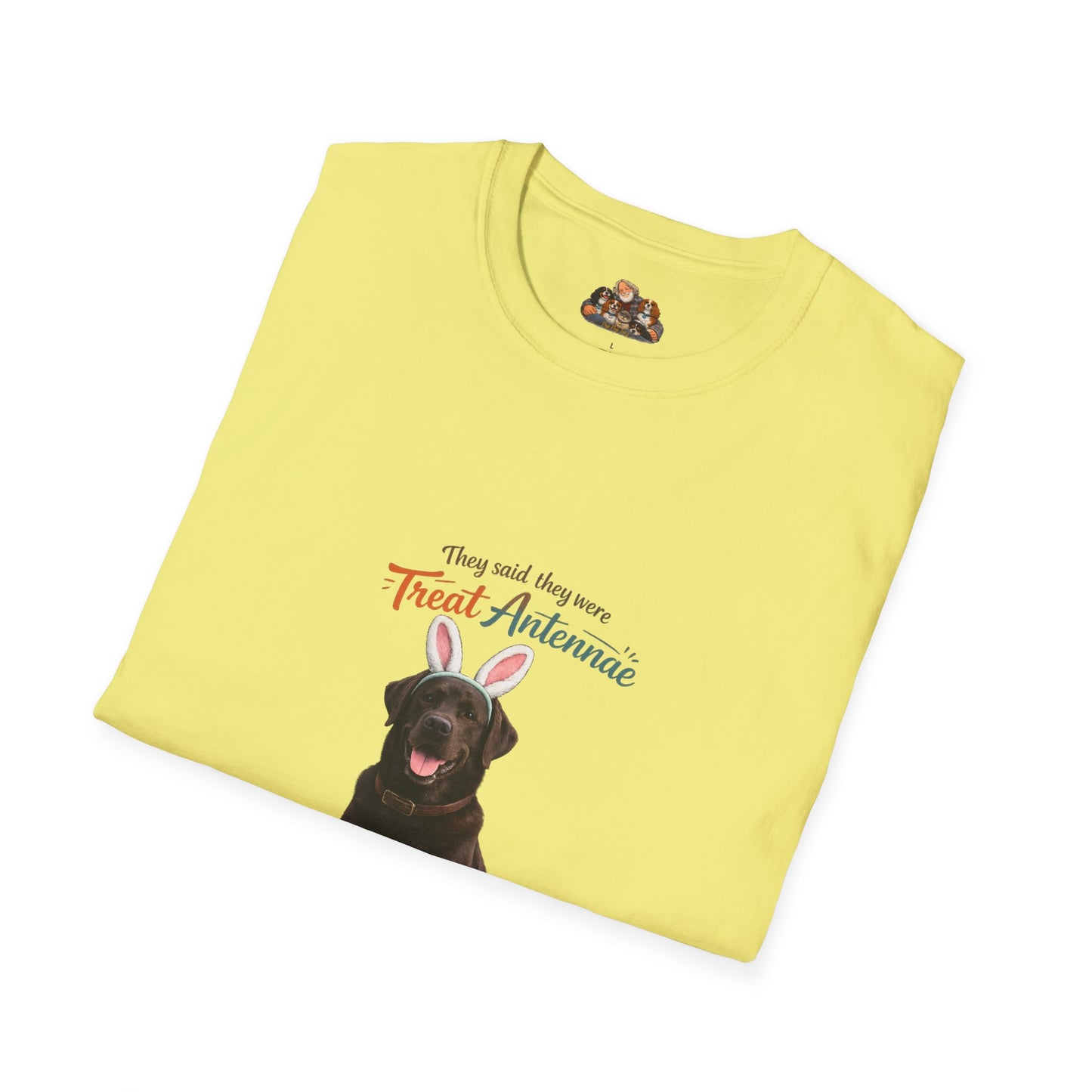 Chocolate Lab Treat Antenna™ – Easter Dog Lover Tee