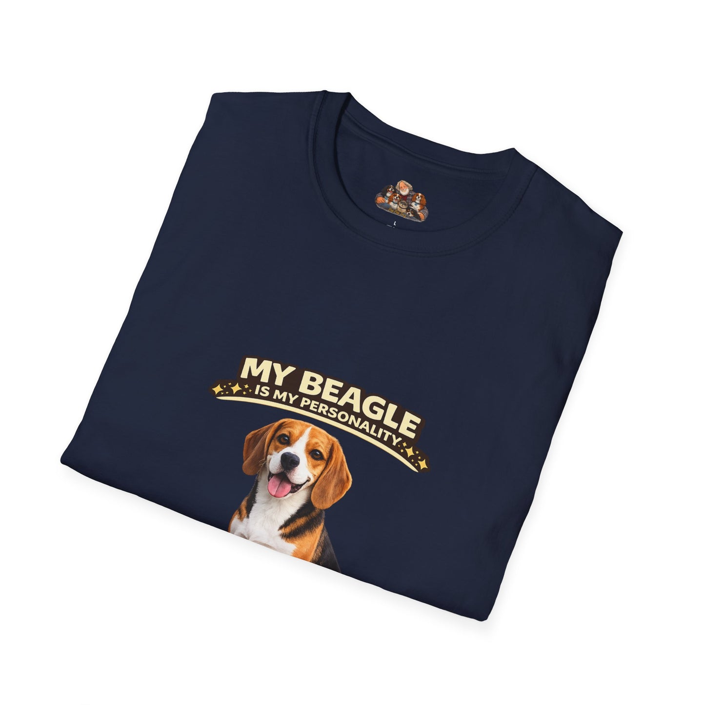 My Beagle Is My Personality – Professional Sniffer – Personalized Dog Tee