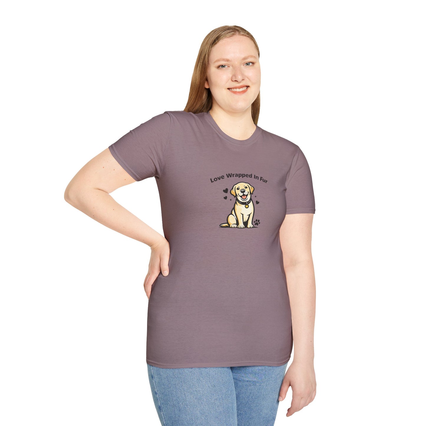 Love Wrapped In Fur  —  Soft-Color Minimalist Family Collection For Adult Dog Lovers