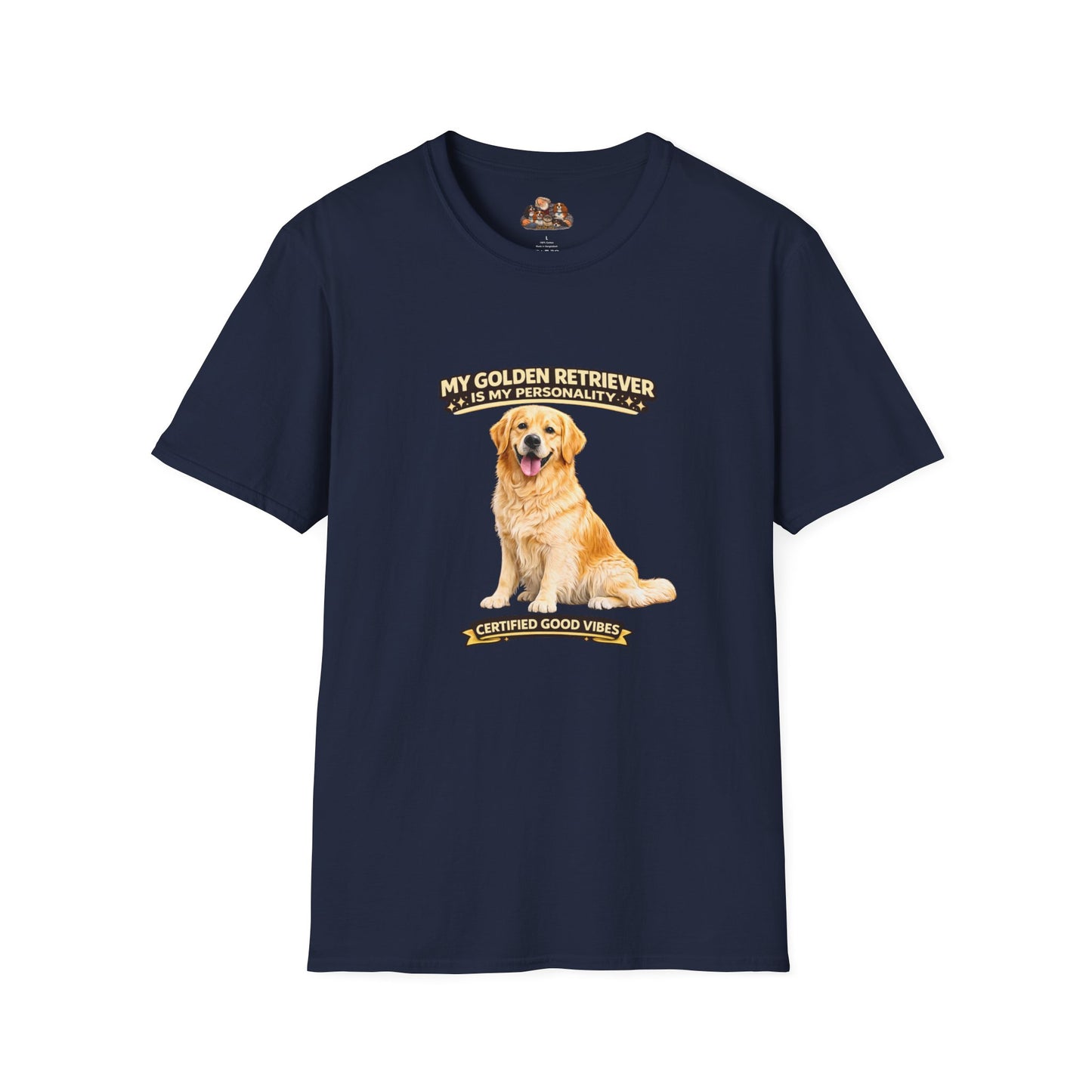 My Golden Retriever Is My Personality -- Personalized Dog Breed T-Shirt