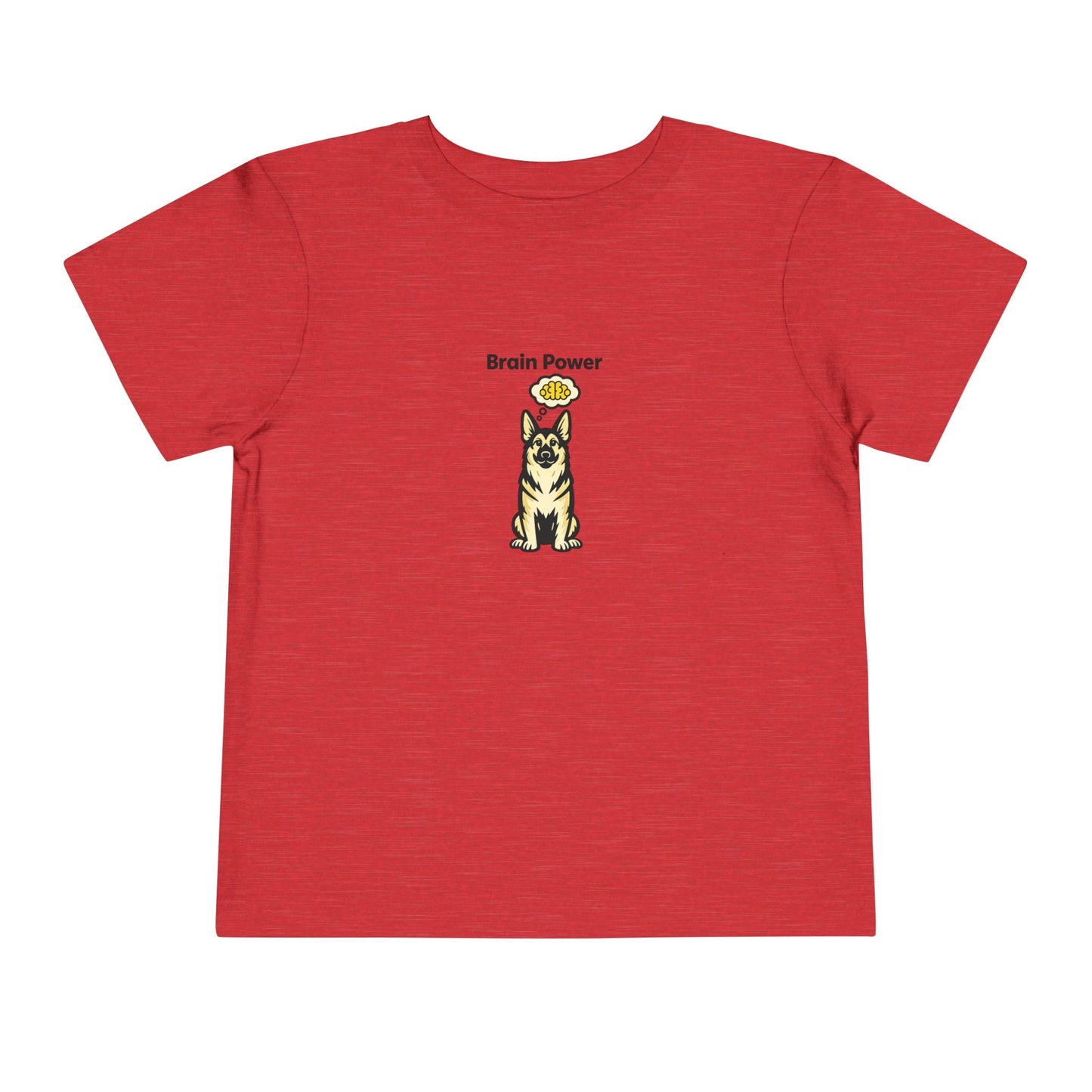 Brain Power  -- Toddler Dog Lover Tee
