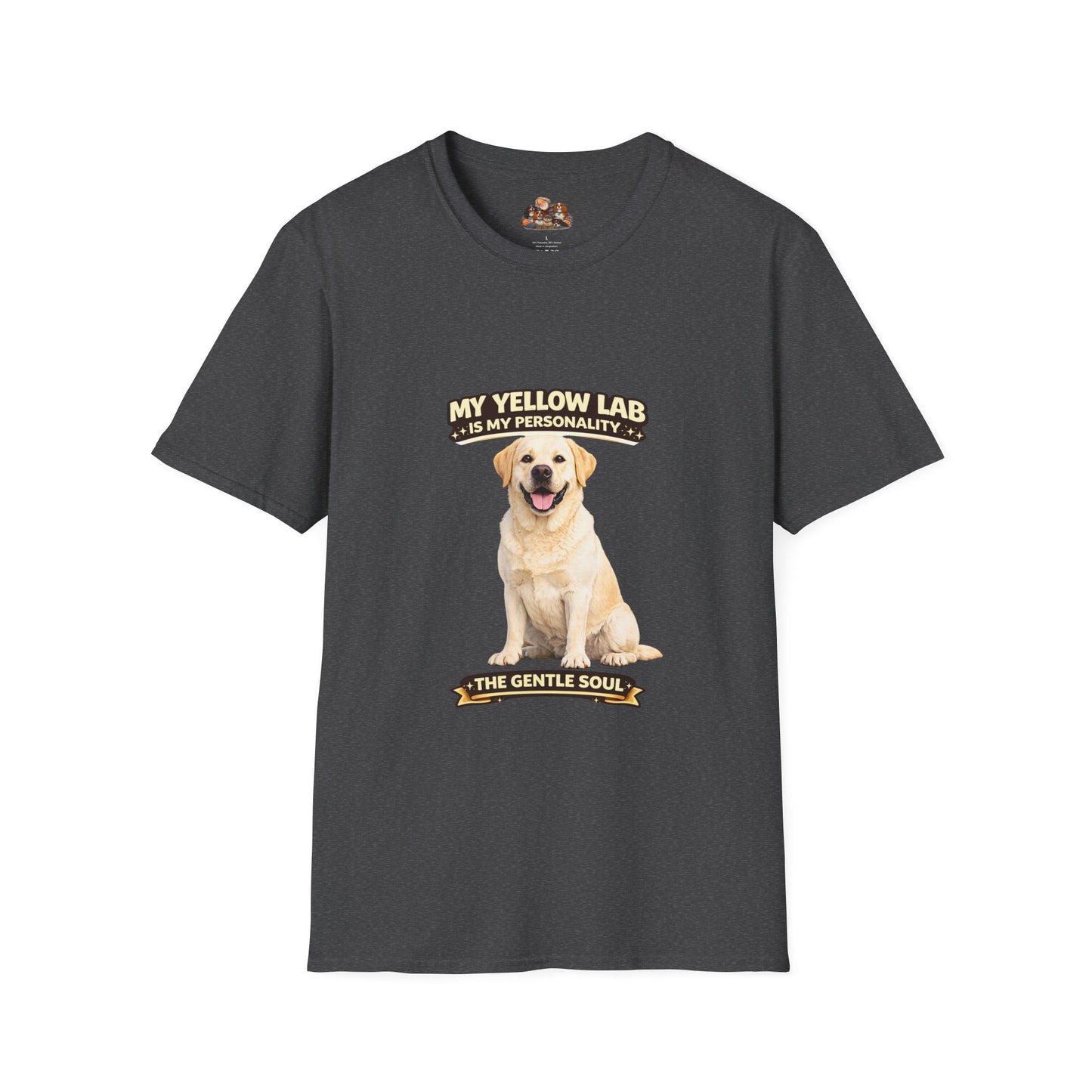 My Yellow Lab is My Personality – The Gentle Soul – Personalized Dog Breed Shirt