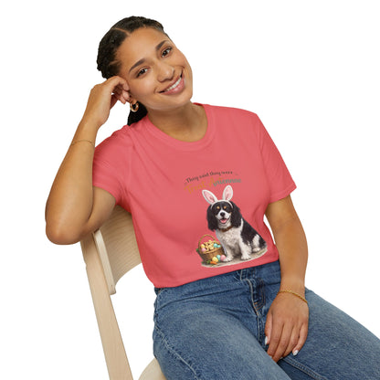 Cavalier King Charles Spaniel Treat Antennae™ – Easter Cavalier Lover T-Shirt