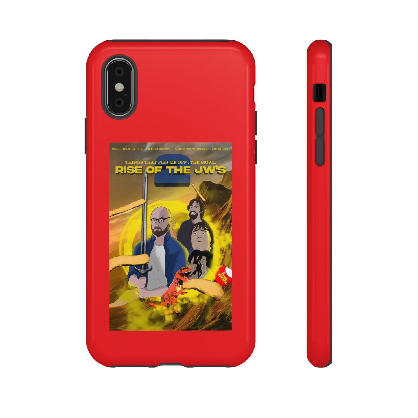 Rise Of The JW's Tough Phone Case (red)