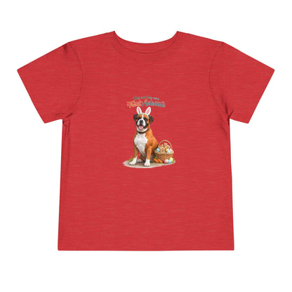 Boxer Treat Antennae™ -- Toddler Dog Lover Tee
