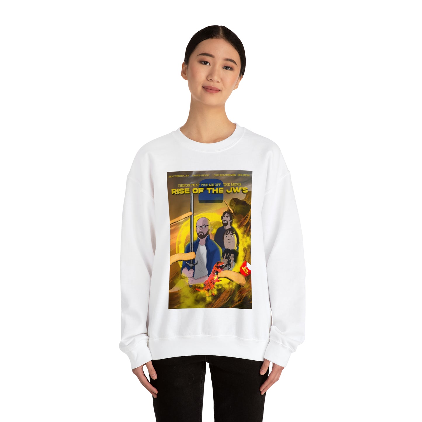 Rise of the JW's Unisex Heavy Blend™ Crewneck Sweatshirt