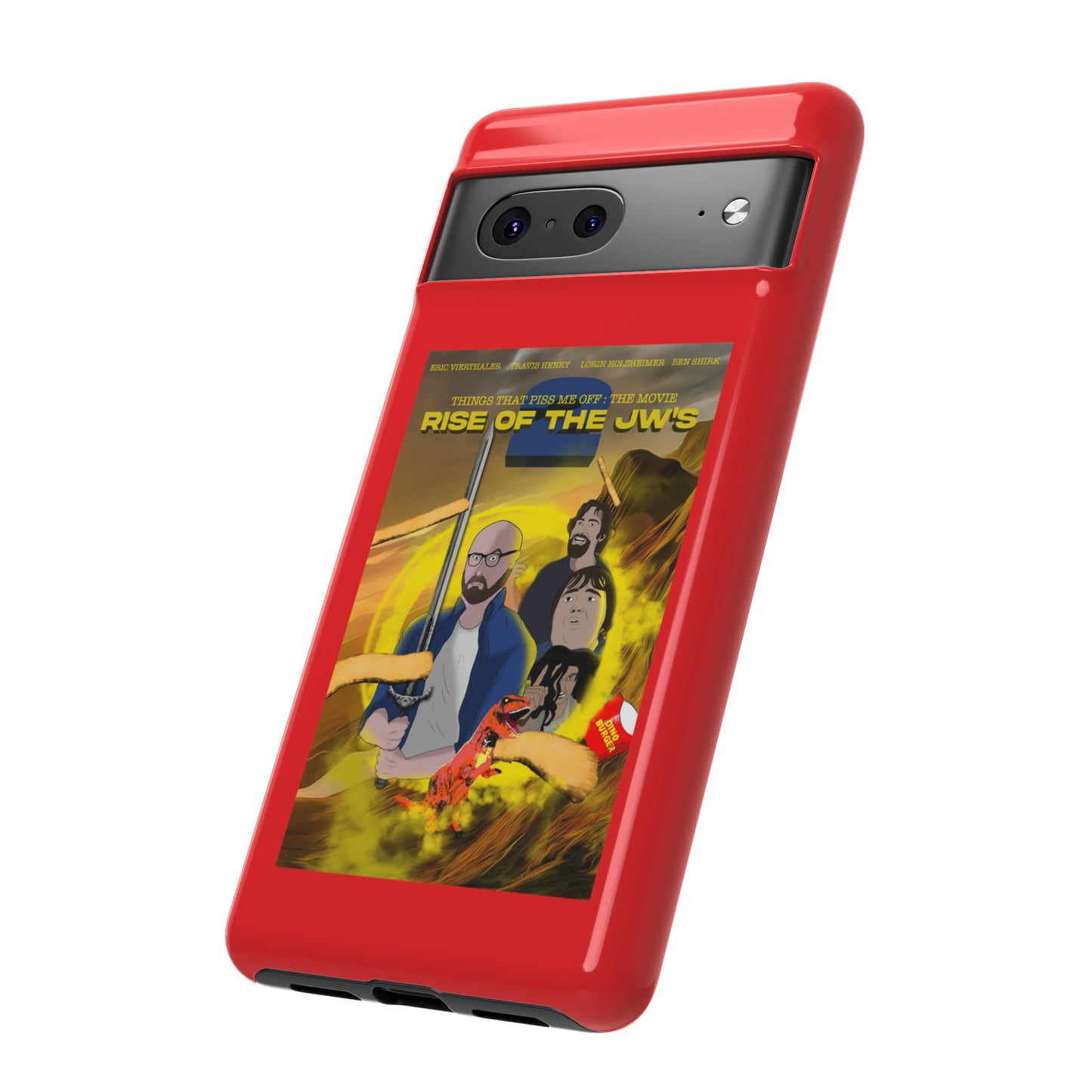 Rise Of The JW's Tough Phone Case (red)