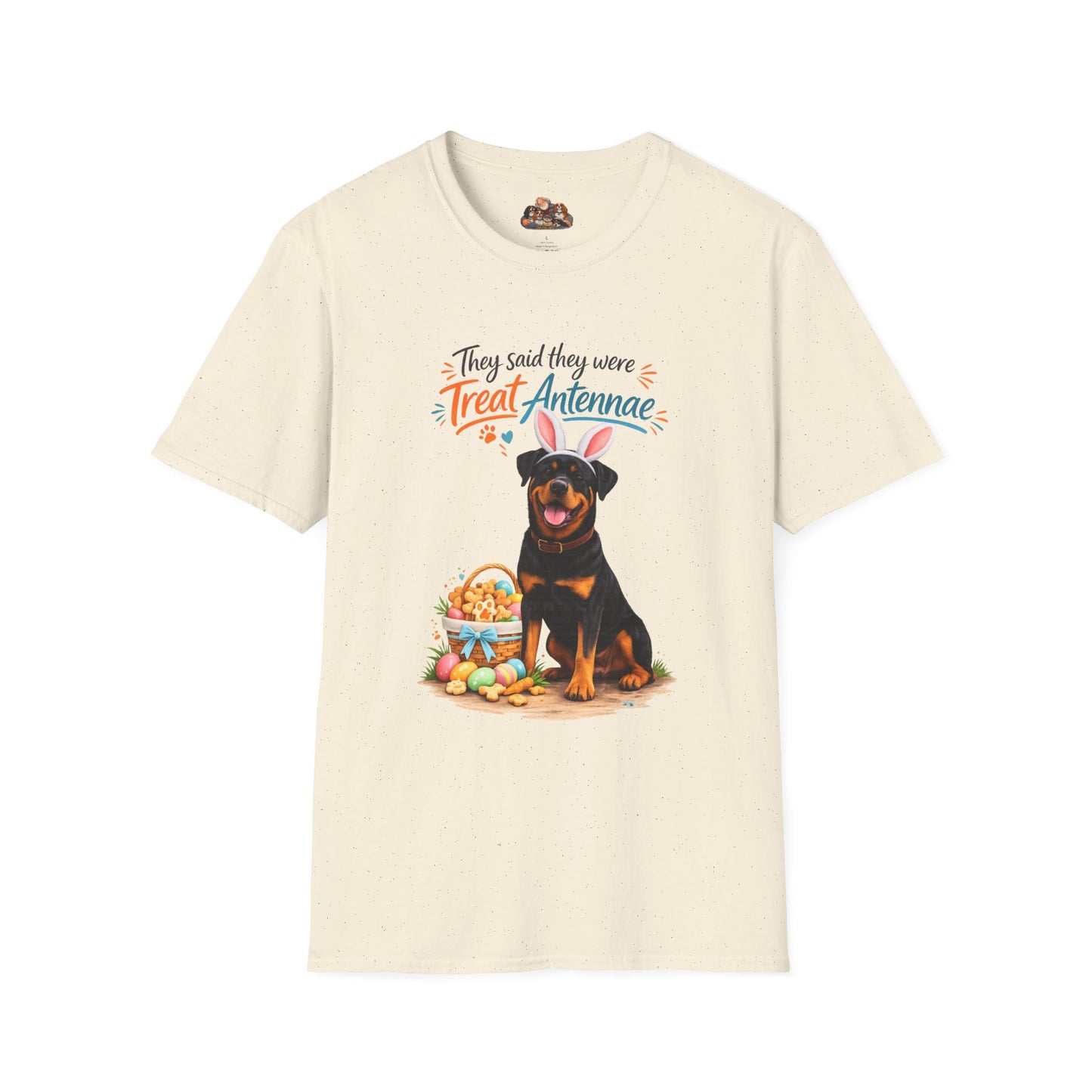 Rottweiler Treat Antennae™  – Easter Dog Lover Tee