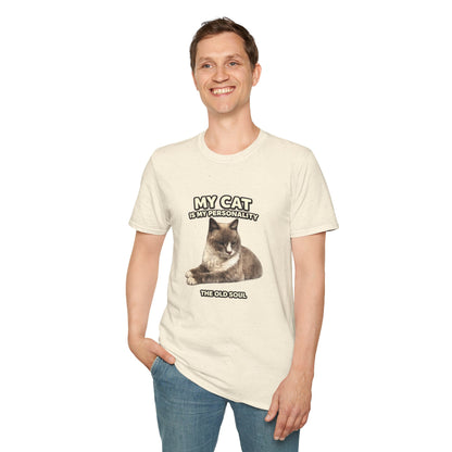 My Cat Is My Personality – "The Old Soul" – Personalized Custom Cat Shirt