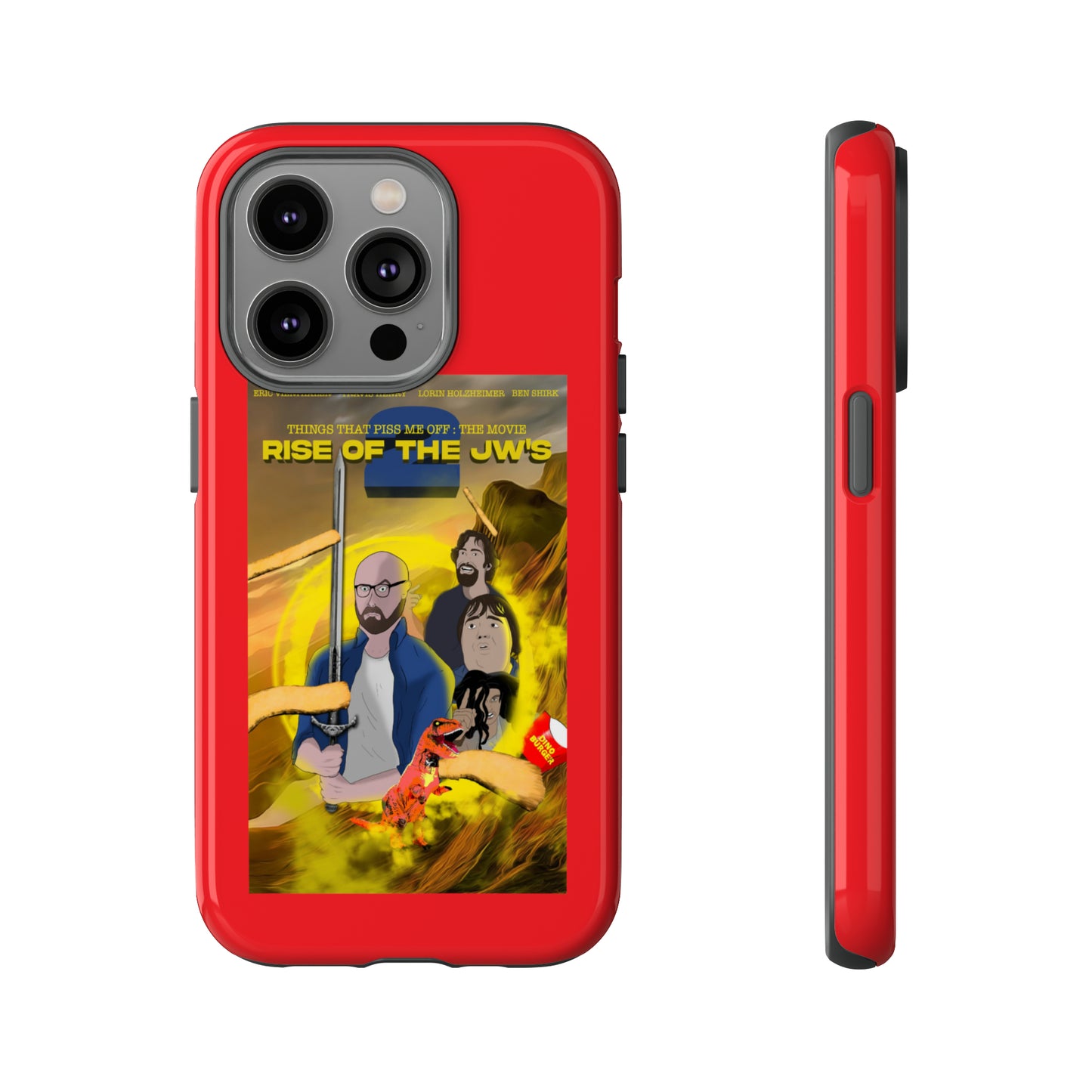 Rise Of The JW's Tough Phone Case (red)