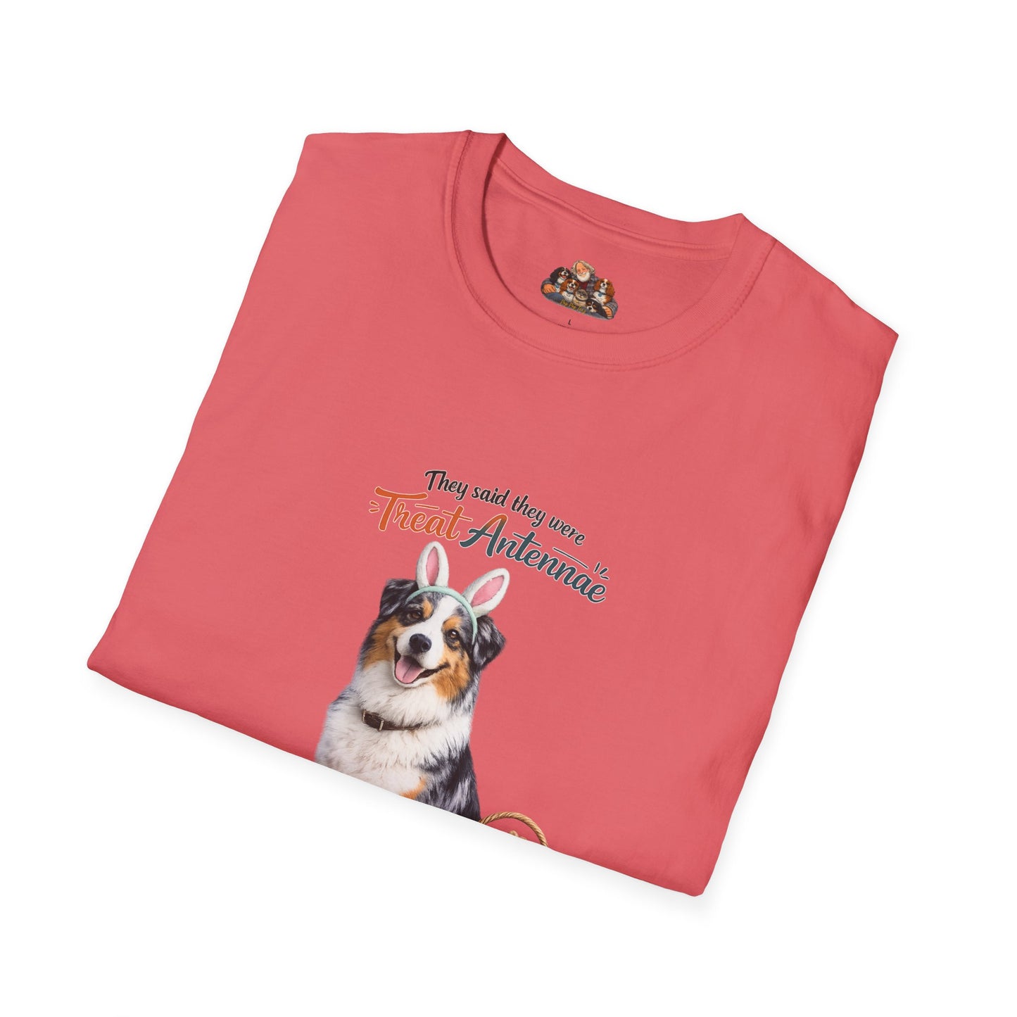 Australian Shepherd Treat Antenna™ – Easter Dog Lover Tee