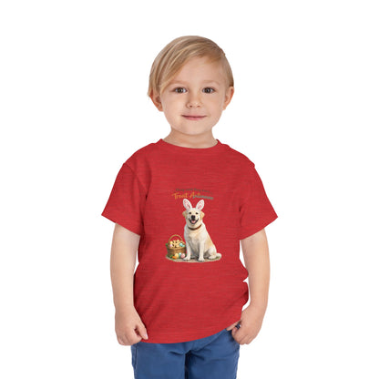 Yellow Lab Treat Antennae™ -- Toddler Dog Lover Tee