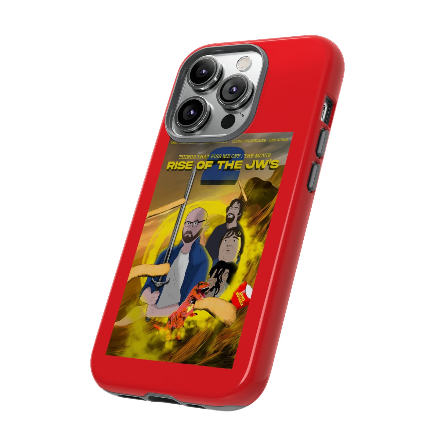 Rise Of The JW's Tough Phone Case (red)