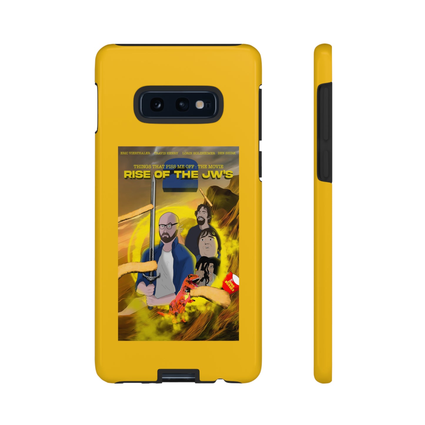 Rise Of The JW's Tough Phone  Case yellow)