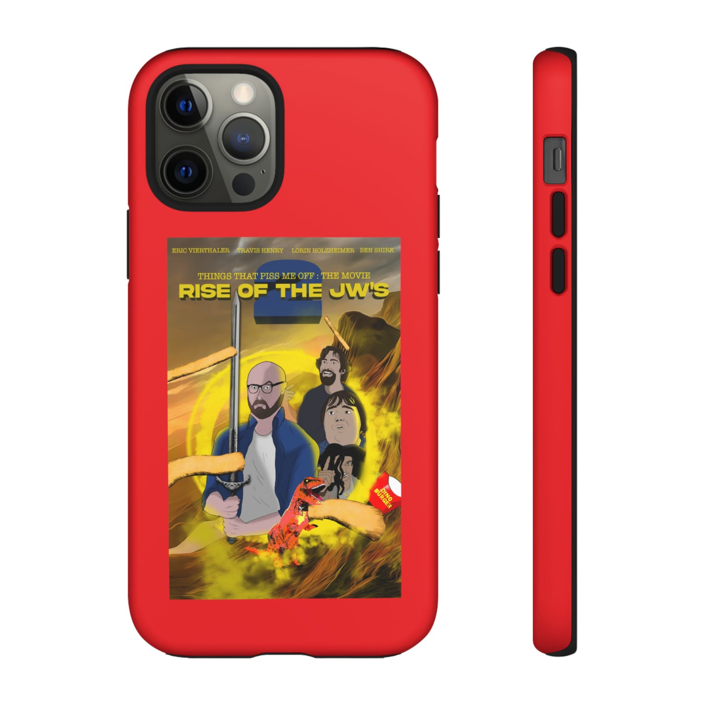 Rise Of The JW's Tough Phone Case (red)