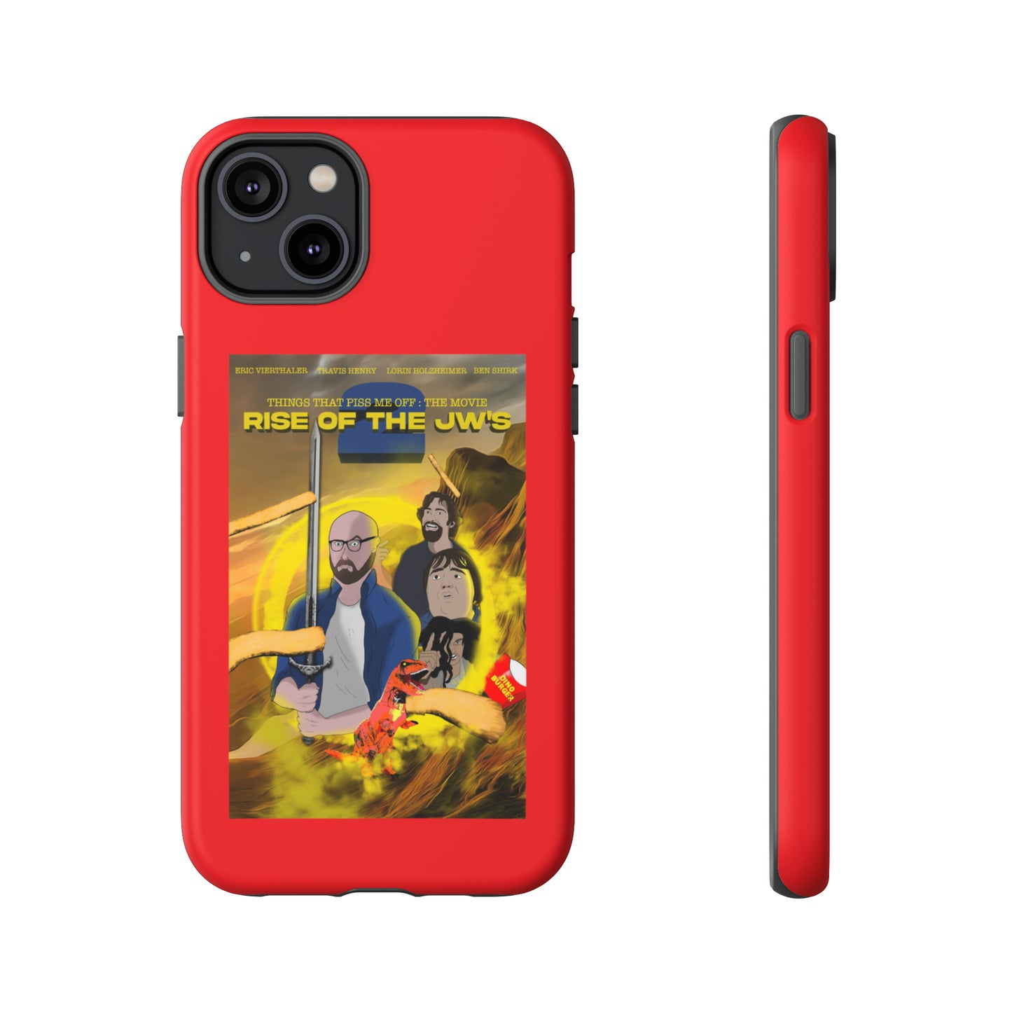 Rise Of The JW's Tough Phone Case (red)