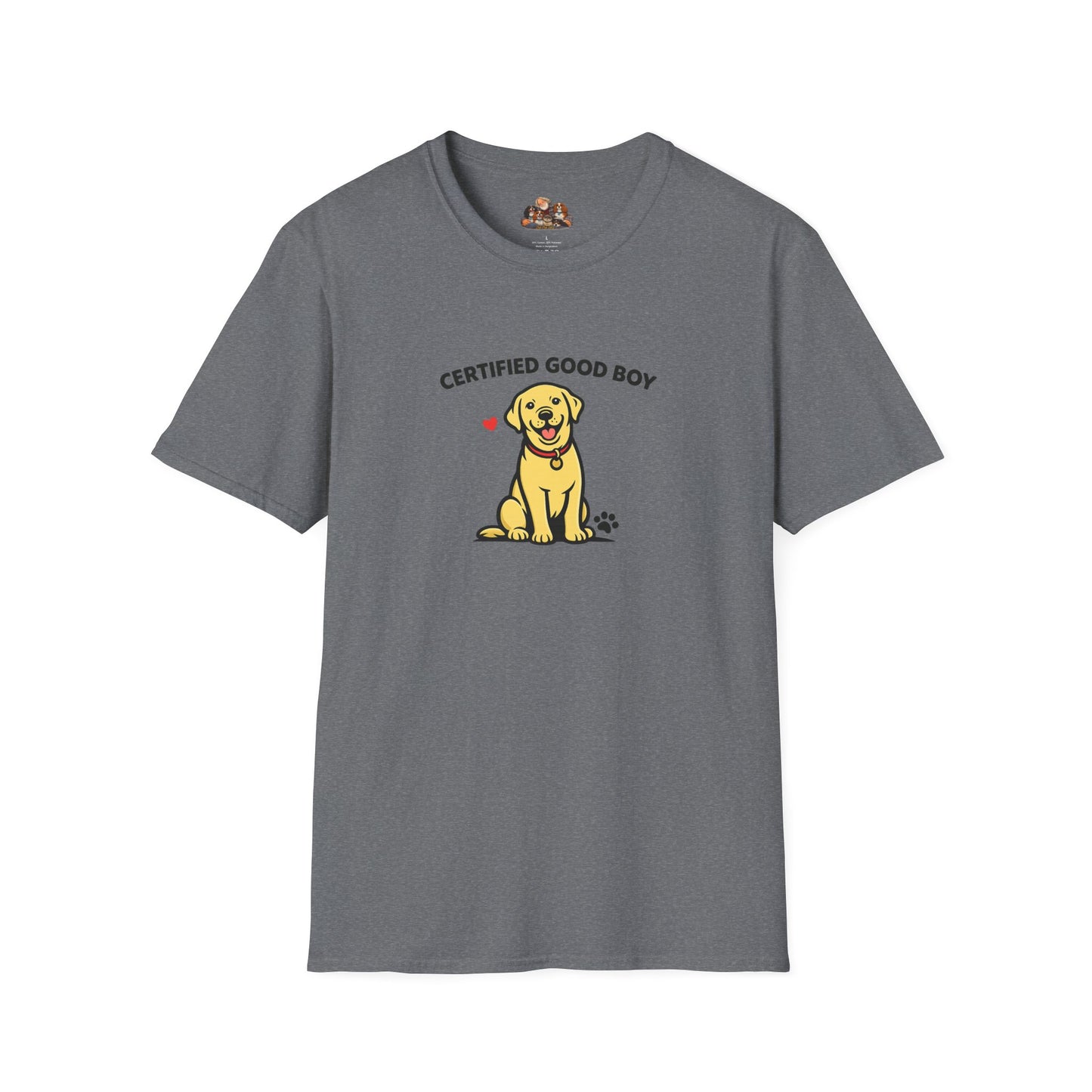 Certified Good Boy  —  Soft-Color Minimalist Family Collection For Adult Dog Lovers