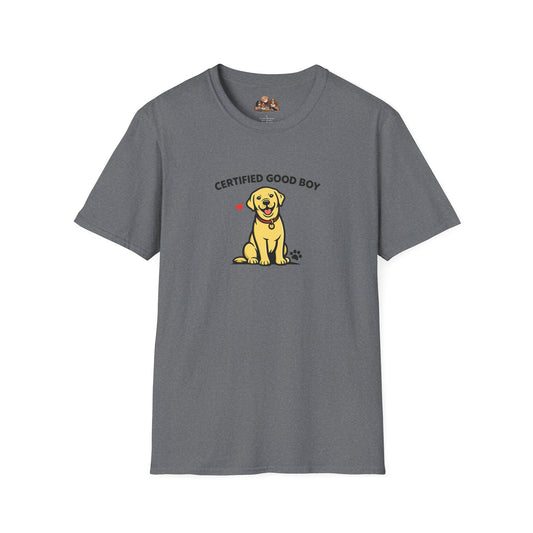 Certified Good Boy  —  Soft-Color Minimalist Family Collection For Adult Dog Lovers