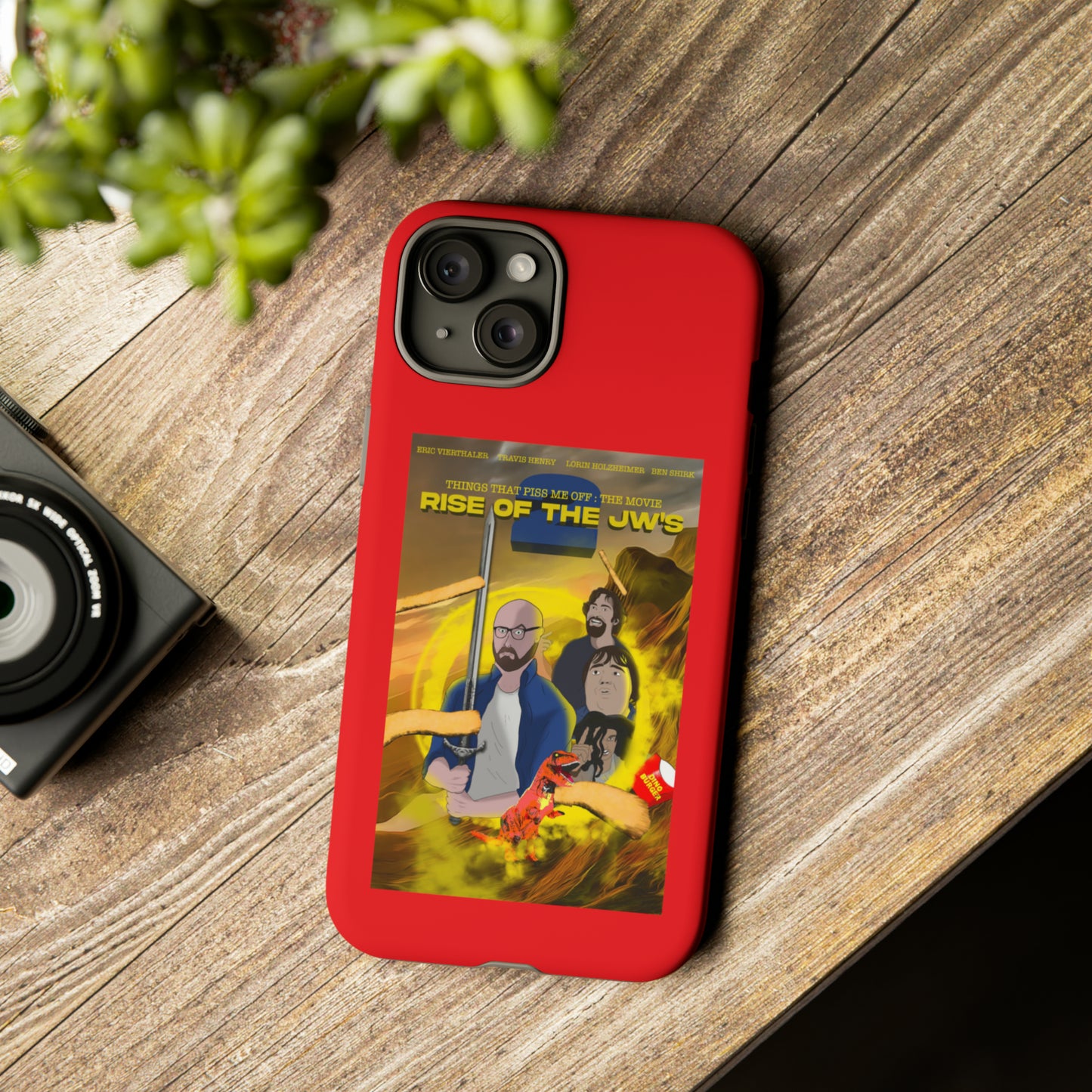 Rise Of The JW's Tough Phone Case (red)