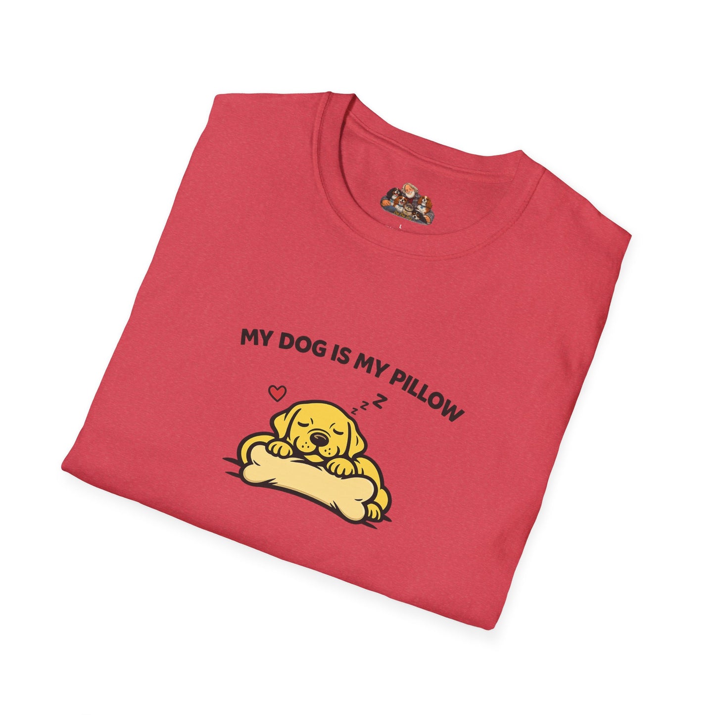 My Dog Is My Pillow  —  Soft-Color Minimalist Family Collection For Adult Dog Lovers