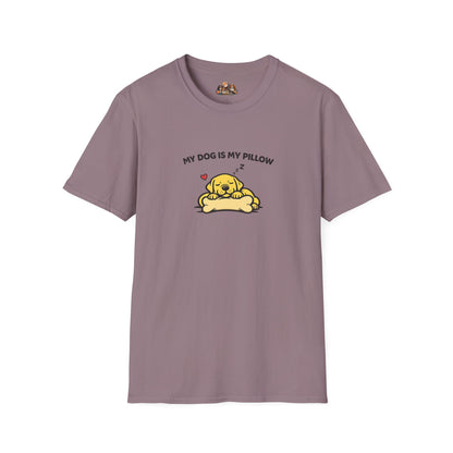My Dog Is My Pillow  —  Soft-Color Minimalist Family Collection For Adult Dog Lovers