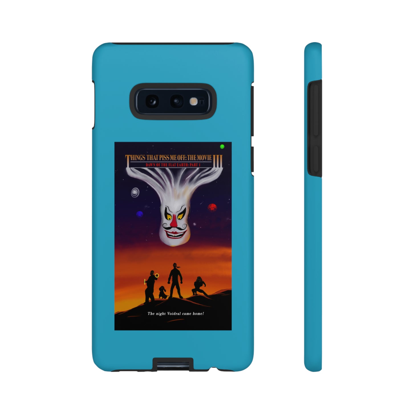 Dawn Of The Flat Earth: Part I Tough Phone Case (turquoise)