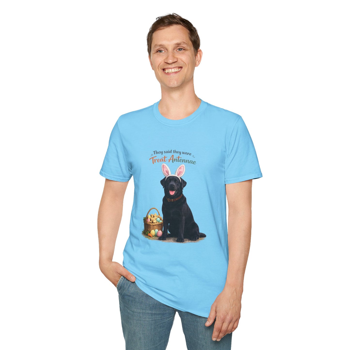 Black Lab Treat Antenna™ – Easter Black Lab Lover T-Shirt
