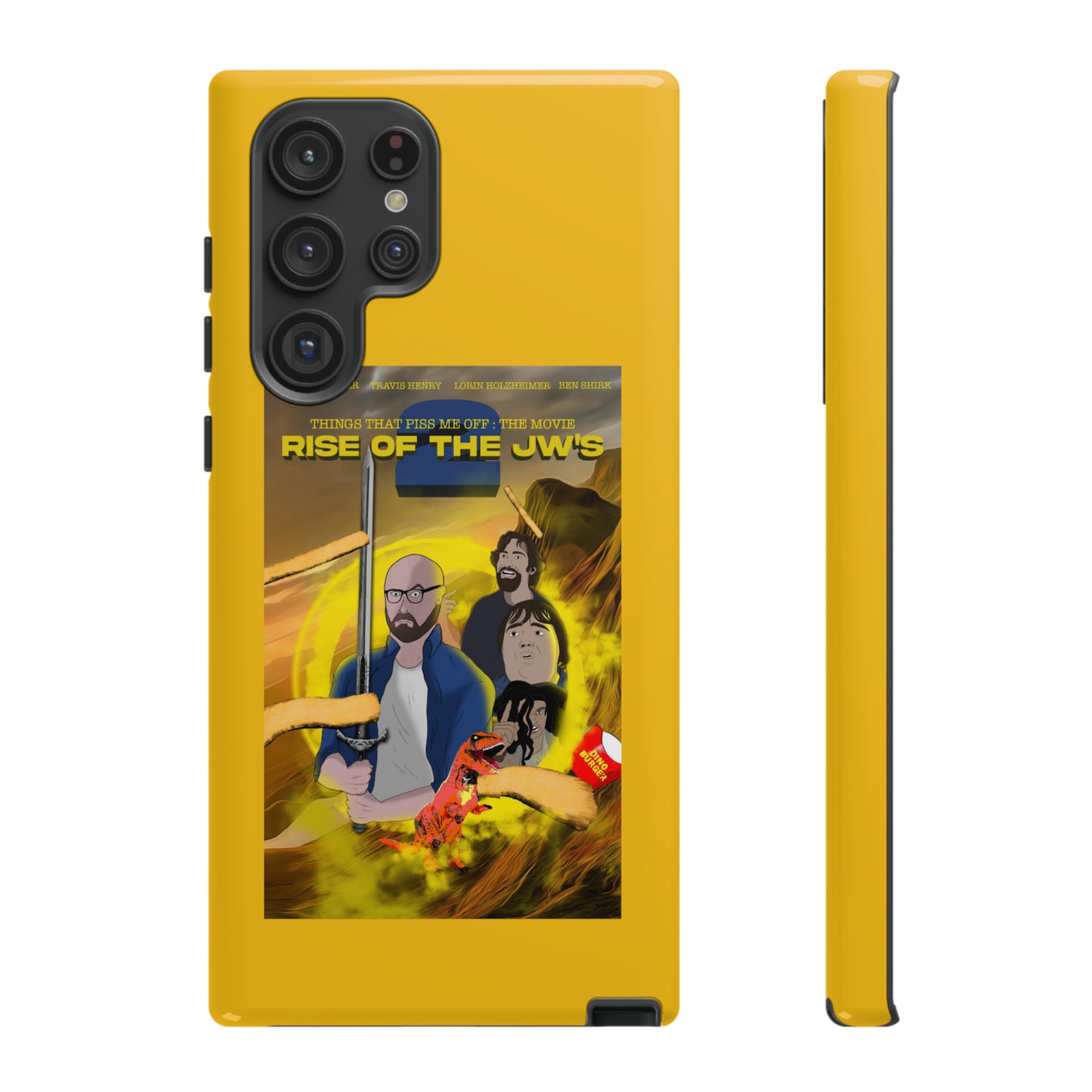 Rise Of The JW's Tough Phone  Case yellow)